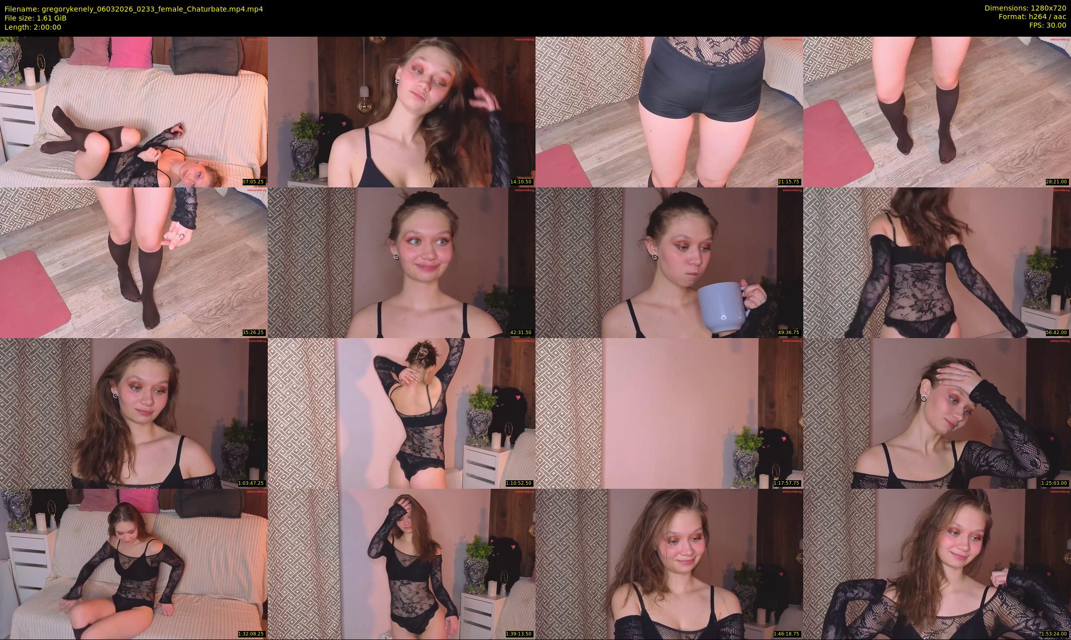 gregorykenely — 120 minute Chaturbate female cam show recording, 720p, Mar 6, 2026