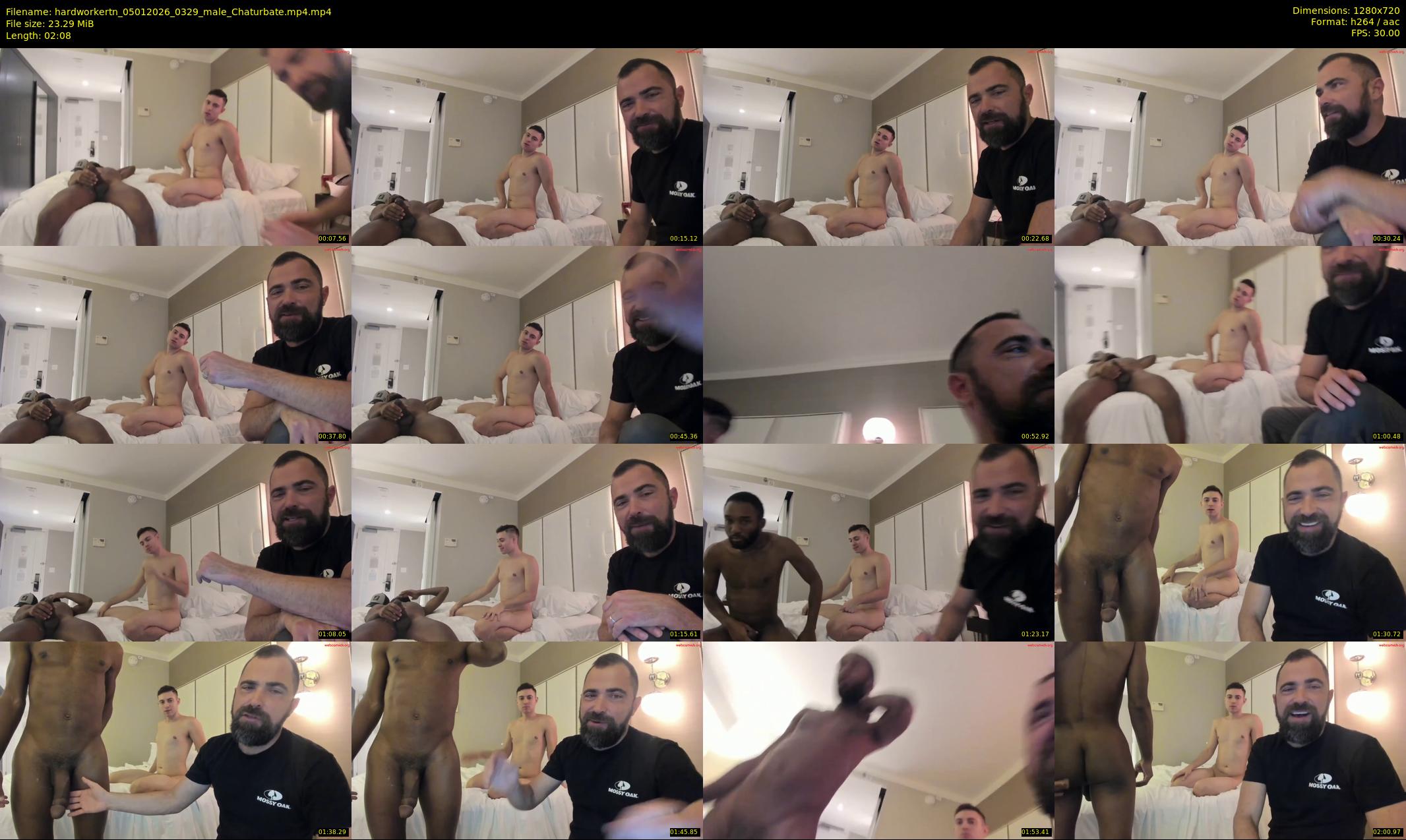 hardworkertn — 3 minute Chaturbate male cam show recording, 720p, Jan 5, 2026