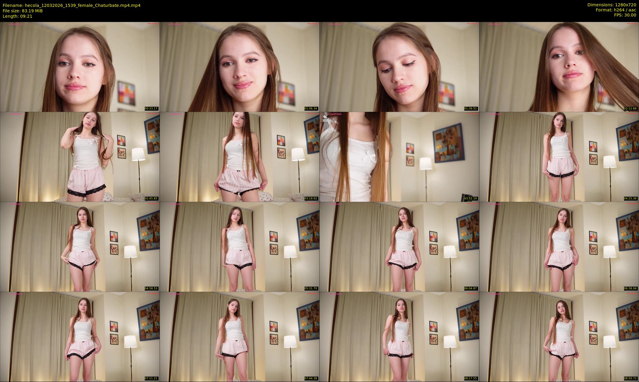 hecola — 10 minute Chaturbate female cam show recording, 720p, Mar 12, 2026