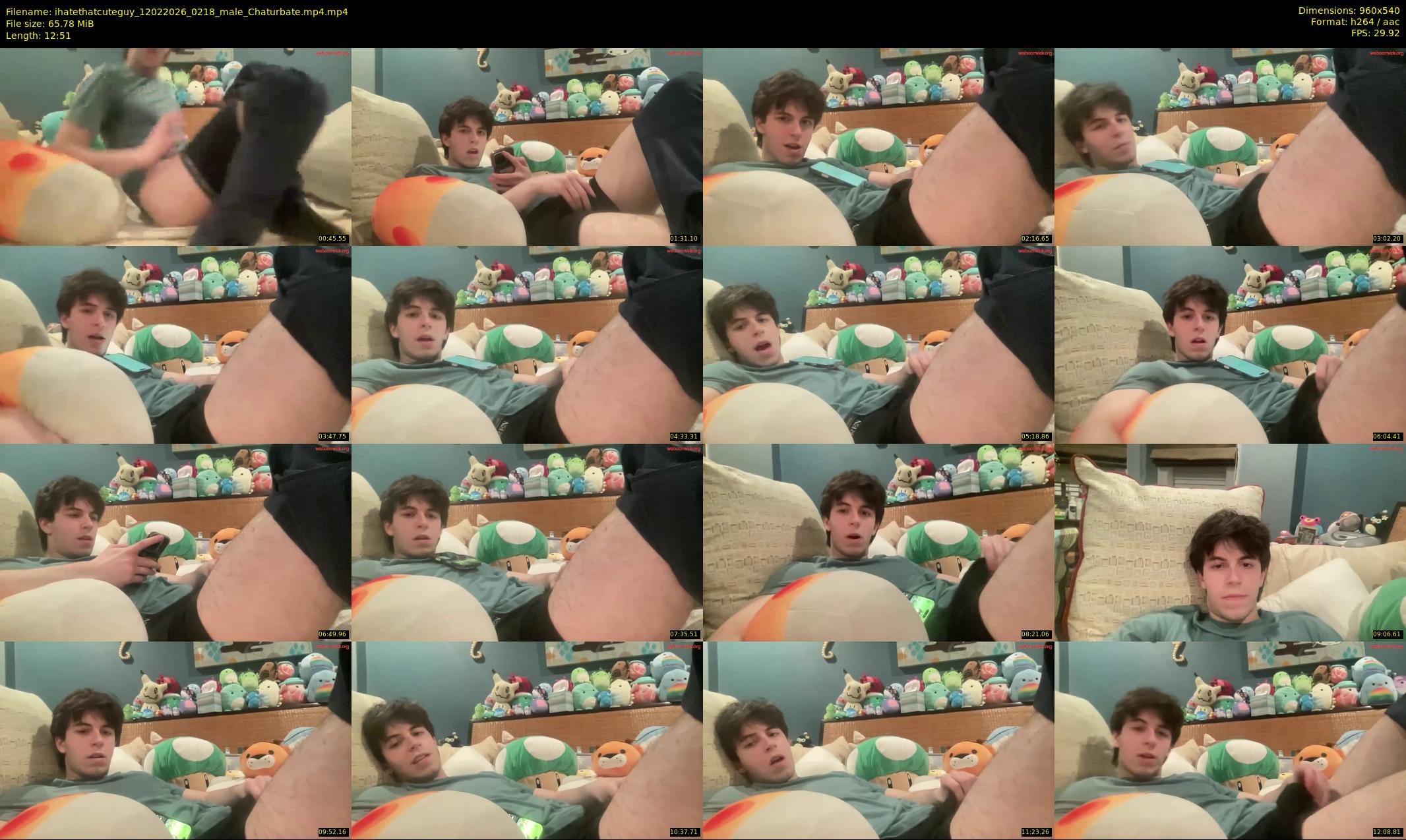 ihatethatcuteguy — 13 minute Chaturbate male cam show recording, 480p, Feb 12, 2026