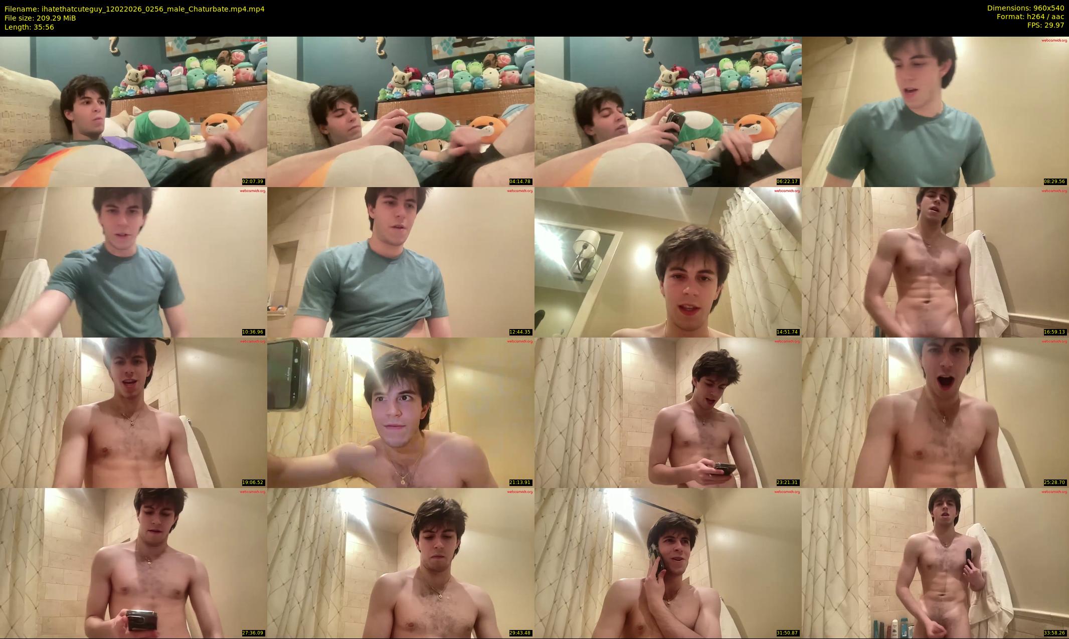 ihatethatcuteguy — 36 minute Chaturbate male cam show recording, 480p, Feb 12, 2026