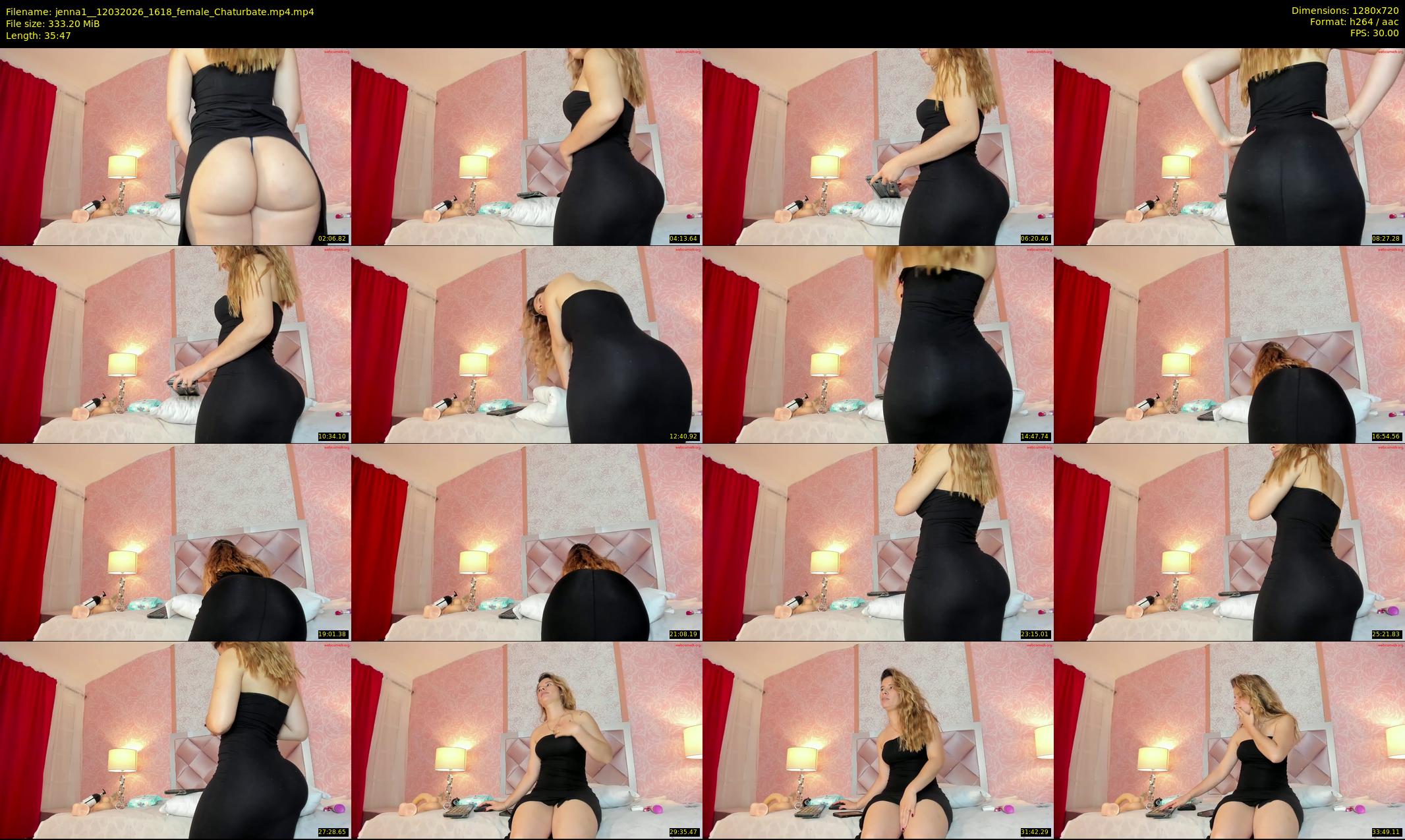 jenna1_ — 36 minute Chaturbate female cam show recording, 720p, Mar 12, 2026