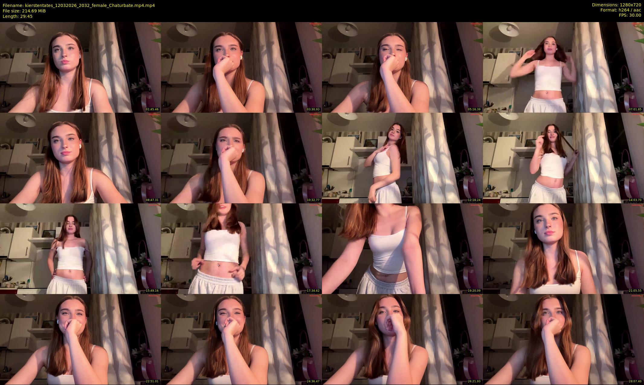 kierstentates — 30 minute Chaturbate female cam show recording, 720p, Mar 12, 2026