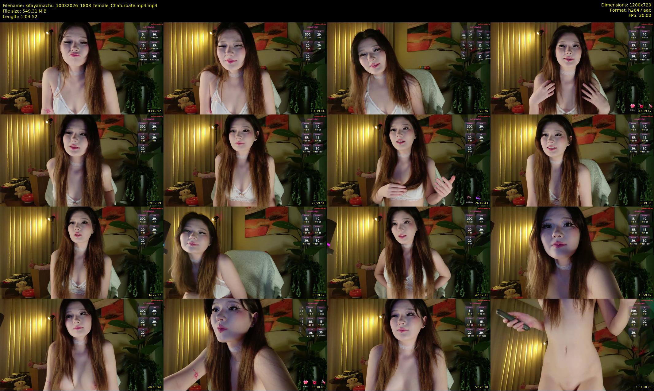 kitayamachu — 65 minute Chaturbate female cam show recording, 720p, Mar 10, 2026