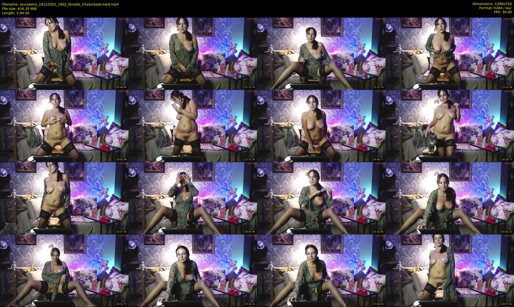 laurabenz — 65 minute Chaturbate female cam show recording, 720p, Dec 18, 2025