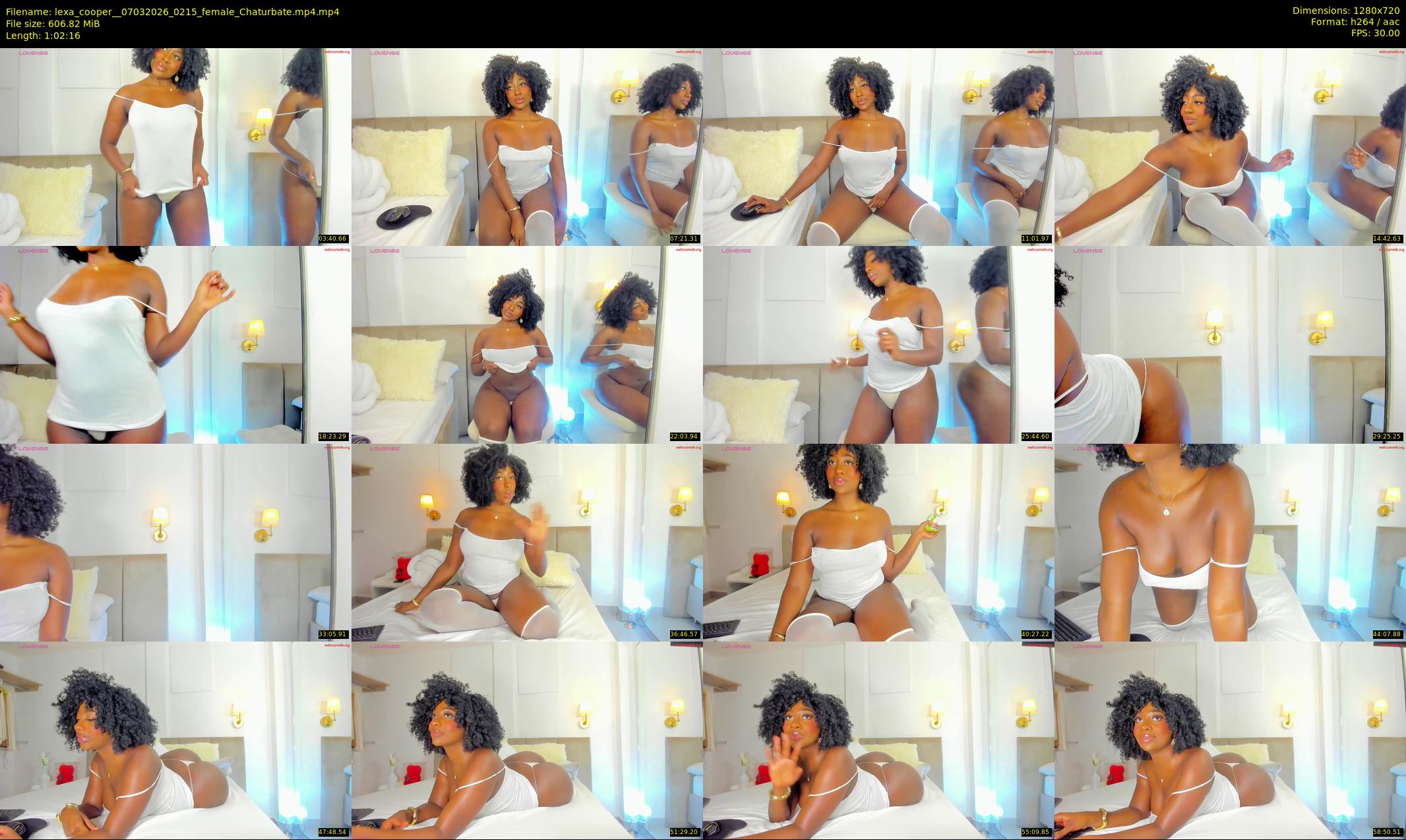 lexa_cooper_ — 63 minute Chaturbate female cam show recording, 720p, Mar 7, 2026