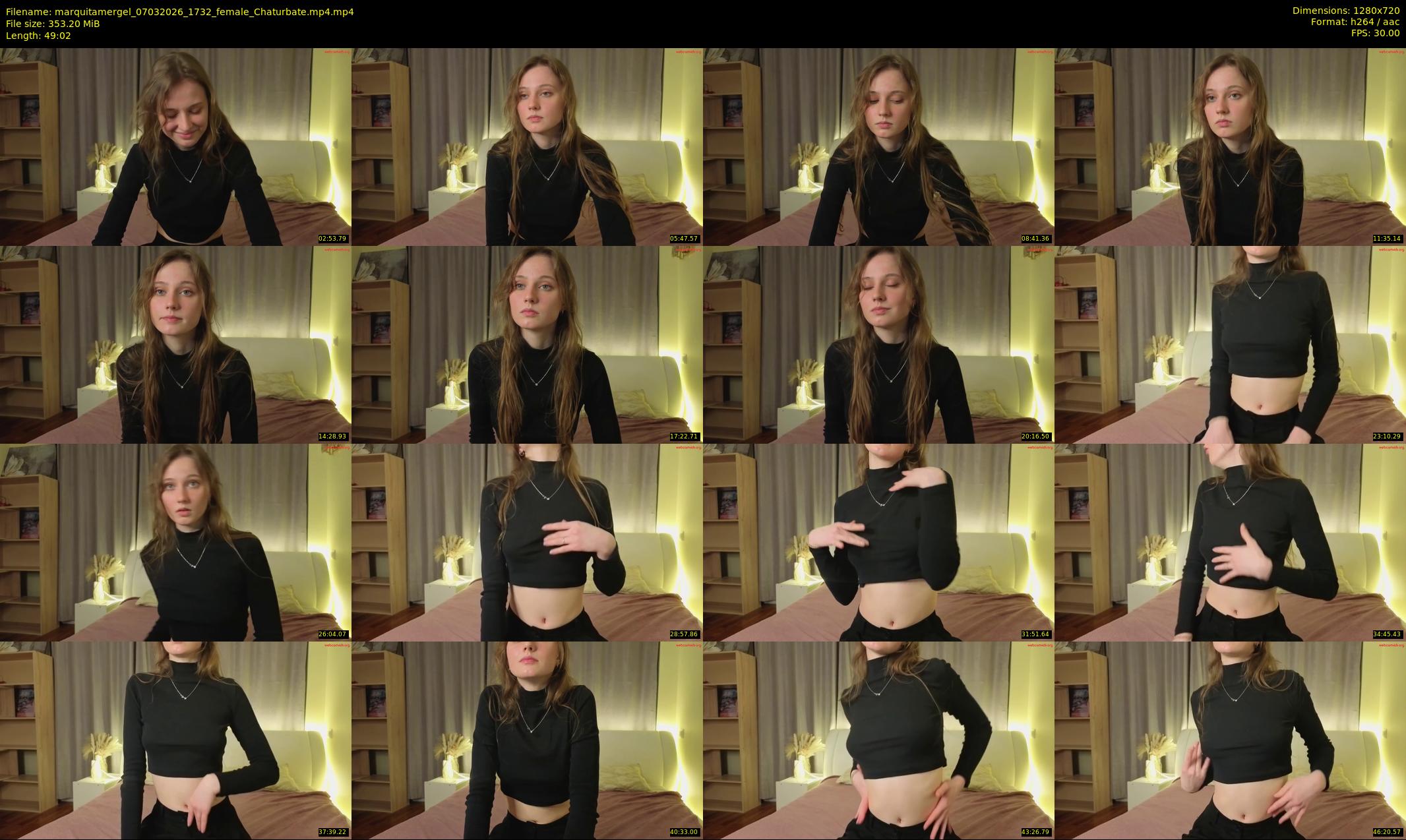 marquitamergel — 50 minute Chaturbate couple cam show recording, 720p, Mar 7, 2026