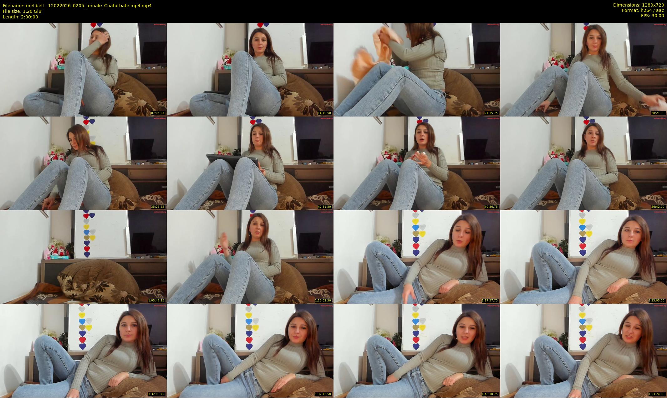 mellbell_ — 120 minute Chaturbate female cam show recording, 720p, Feb 12, 2026