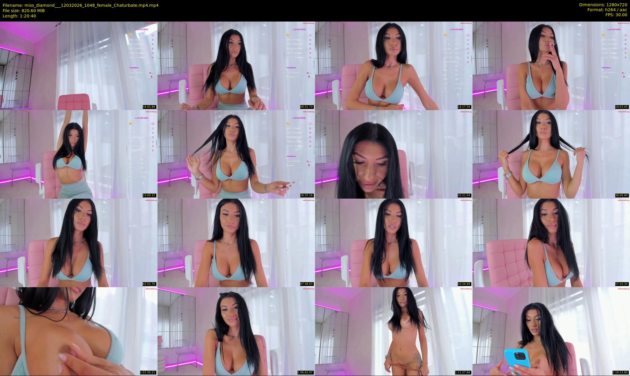 miss_diamond__ — 81 minute Chaturbate female cam show recording, 720p, Mar 12, 2026