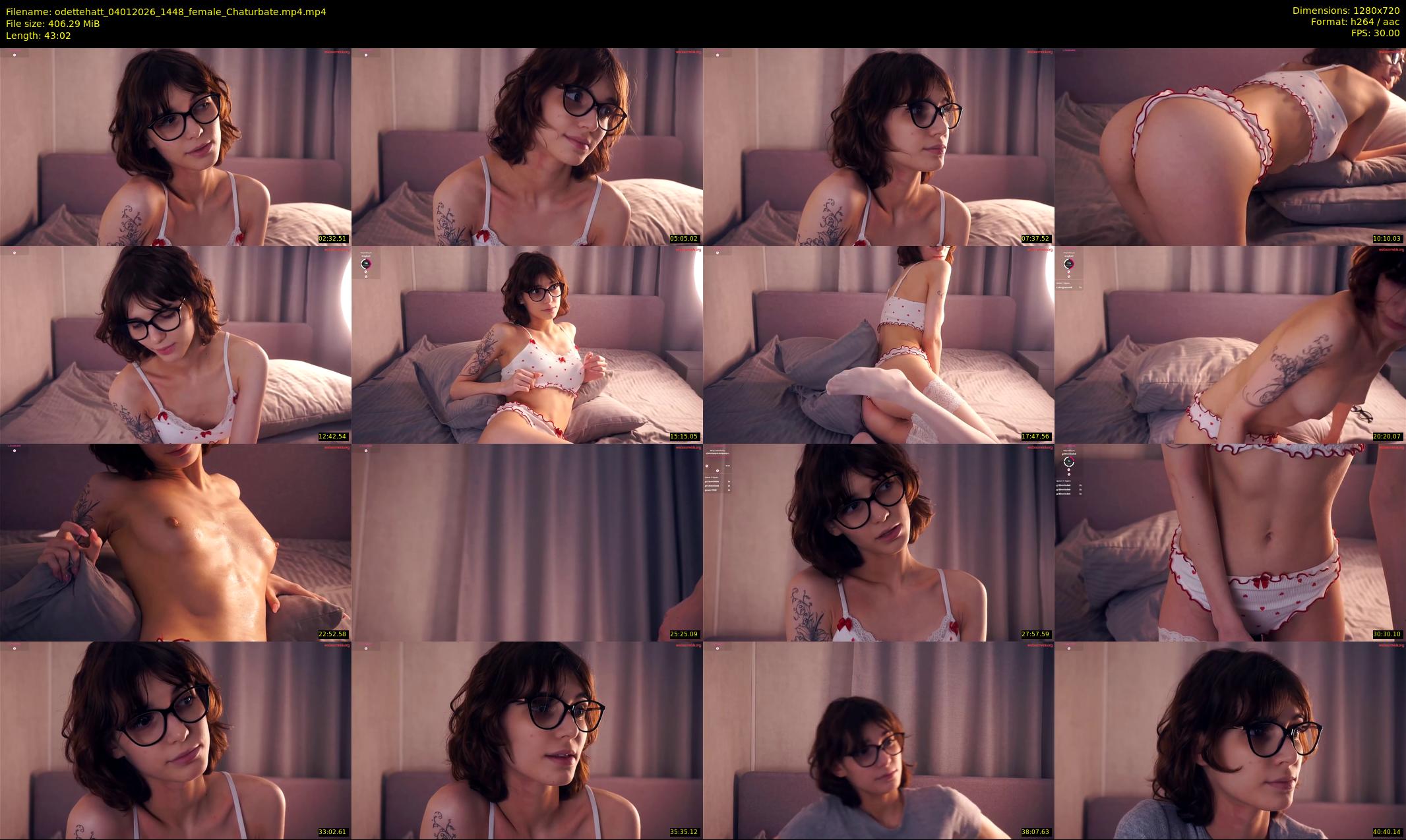 odettehatt — 44 minute Chaturbate female cam show recording, 720p, Jan 4, 2026