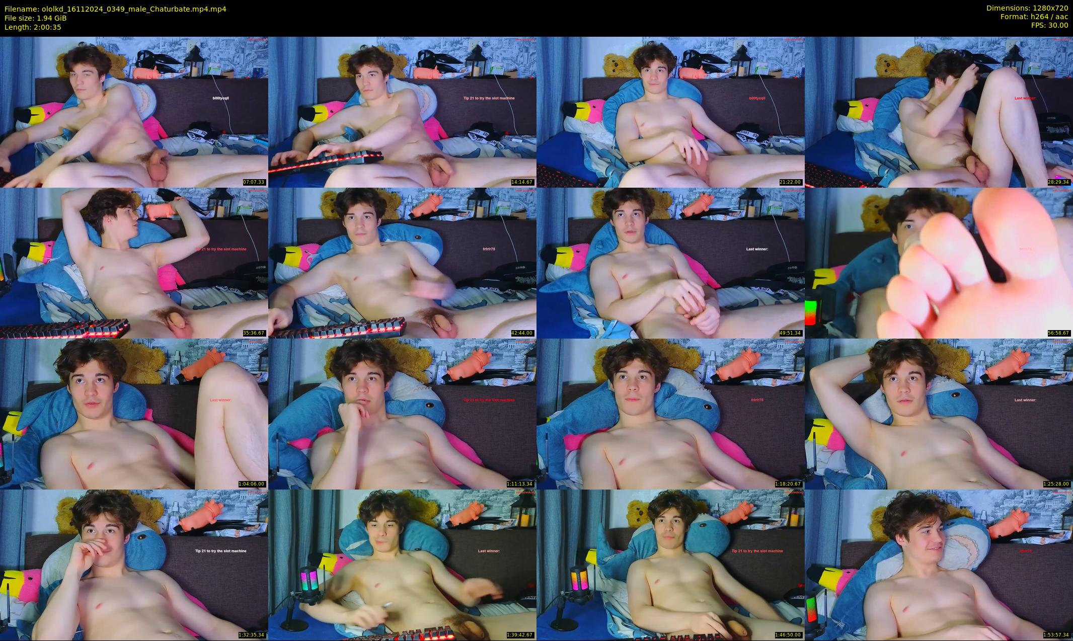 ololkd — 121 minute Chaturbate male cam show recording, 720p, Nov 16, 2024