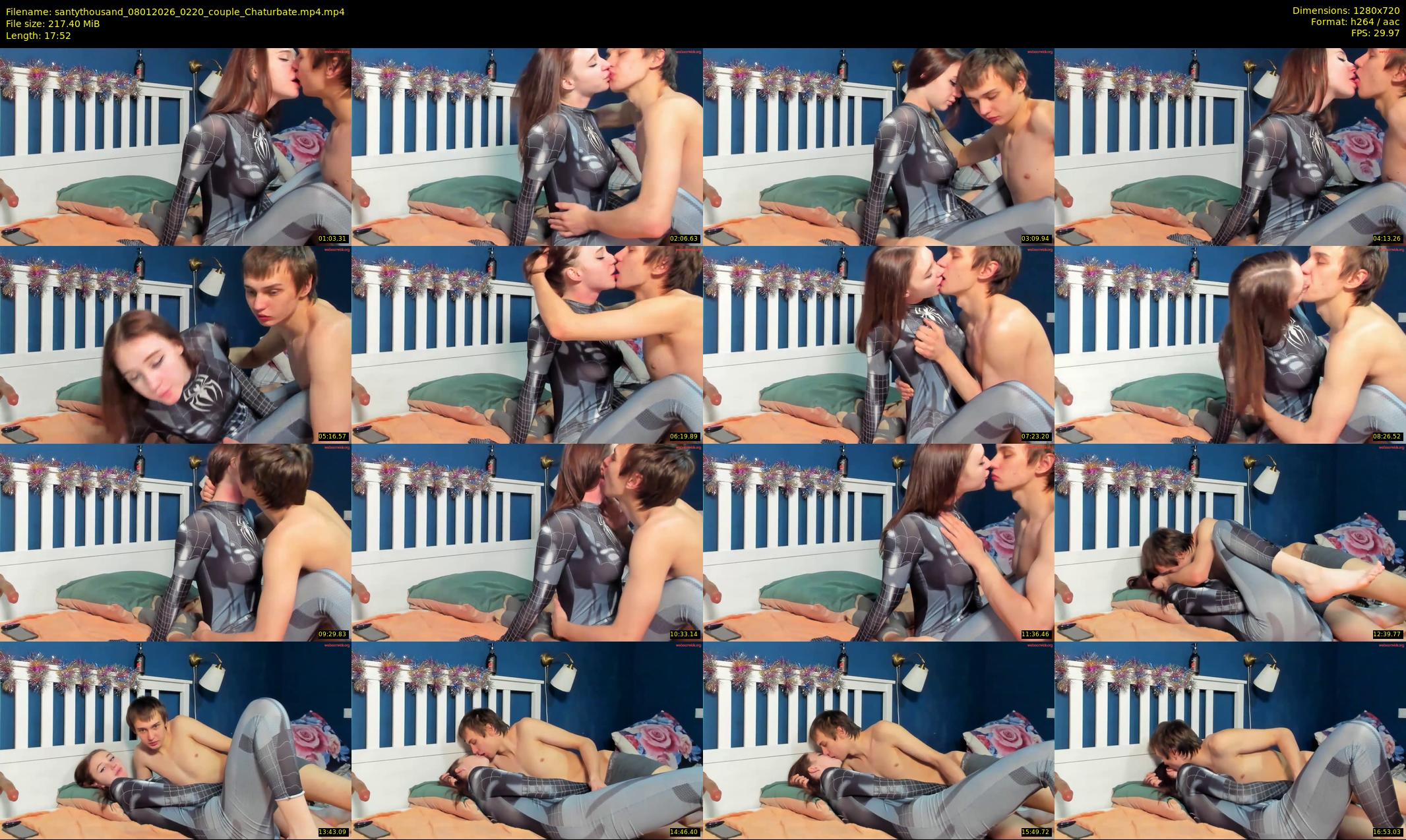 santythousand — 18 minute Chaturbate couple cam show recording, 720p, Jan 8, 2026