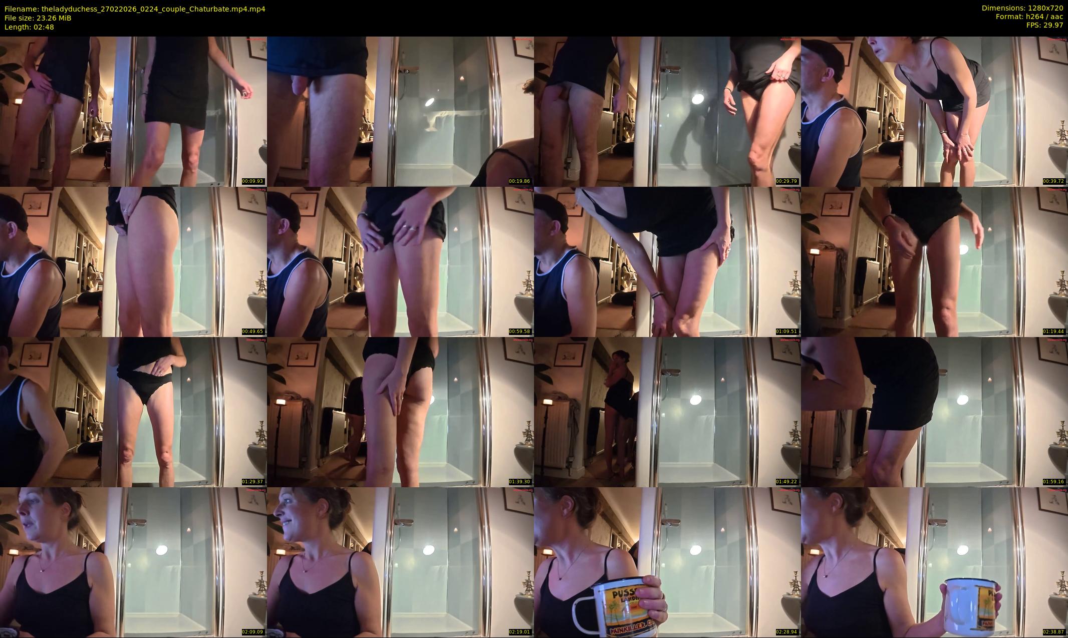 theladyduchess — 3 minute Chaturbate couple cam show recording, 720p, Feb 27, 2026