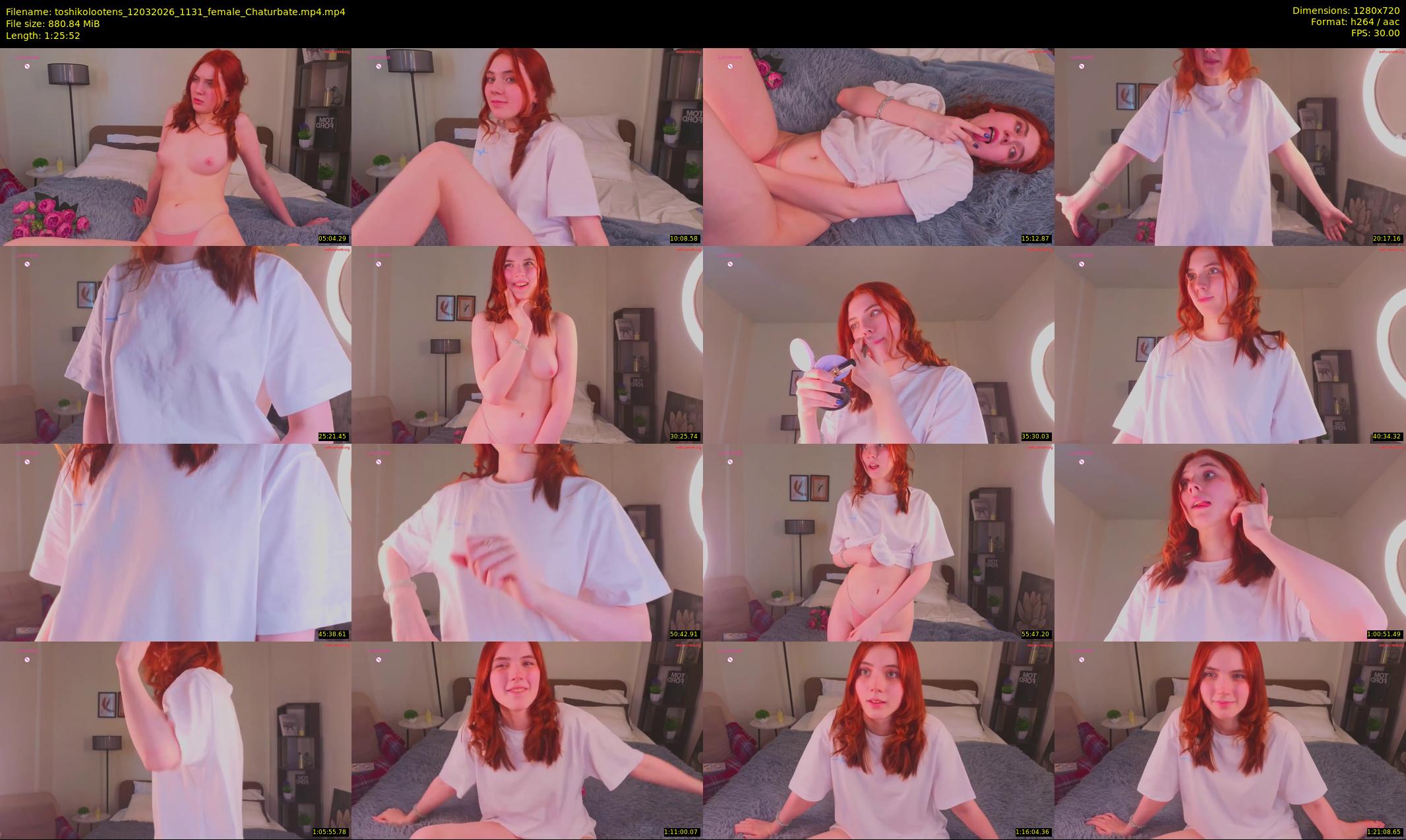 toshikolootens — 86 minute Chaturbate female cam show recording, 720p, Mar 12, 2026