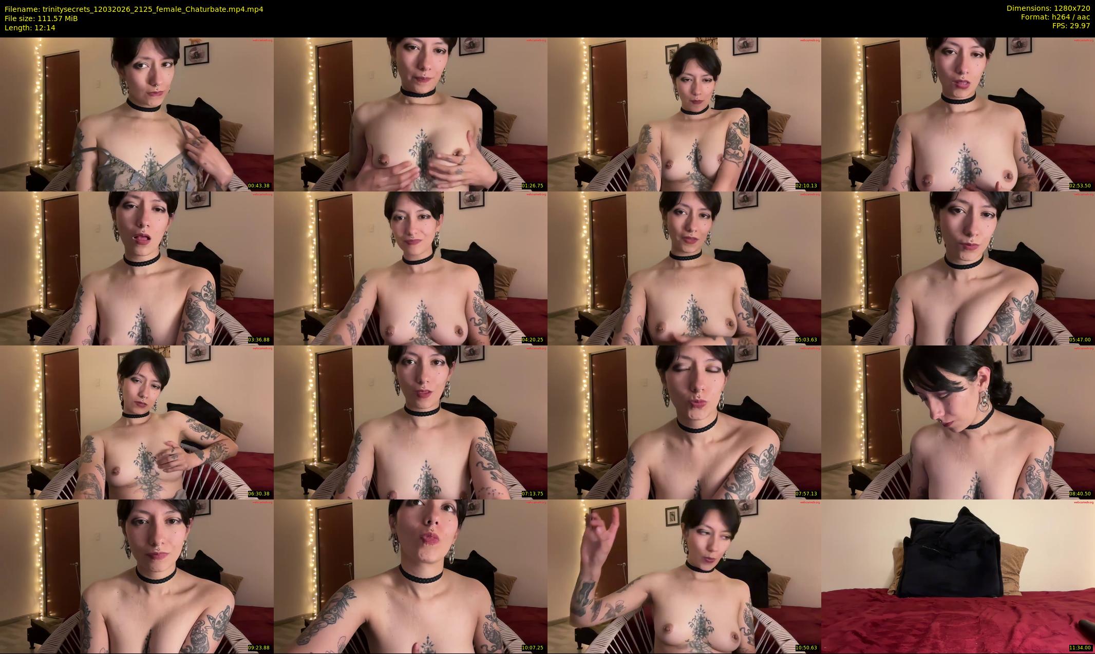 trinitysecrets — 13 minute Chaturbate female cam show recording, 720p, Mar 12, 2026