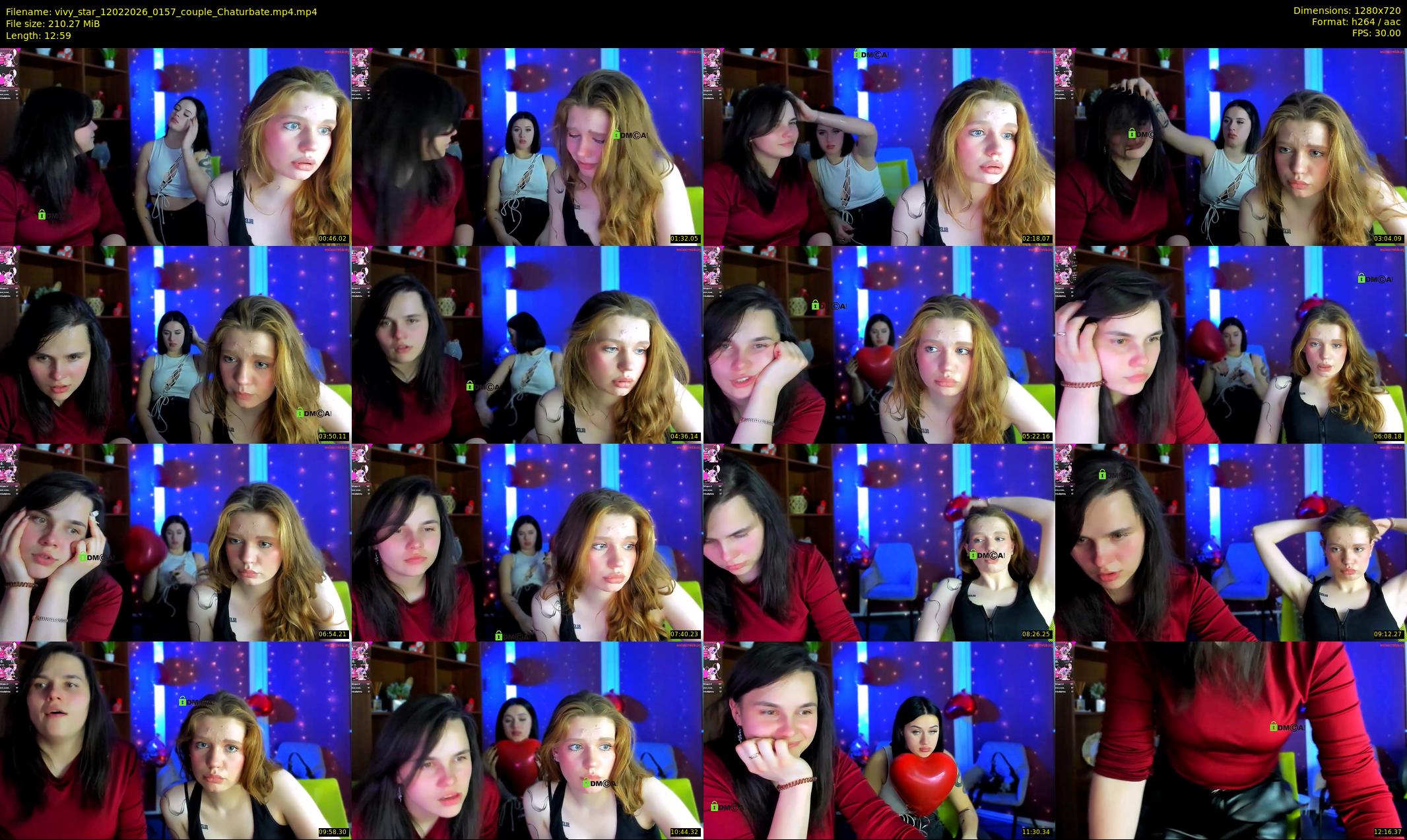 vivy_star — 13 minute Chaturbate couple cam show recording, 720p, Feb 12, 2026