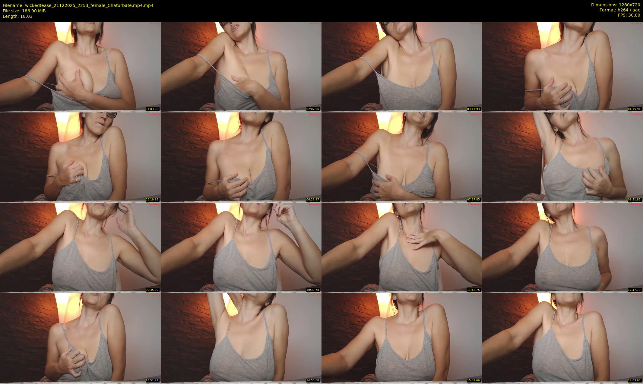 wickedtease — 19 minute Chaturbate female cam show recording, 720p, Dec 21, 2025