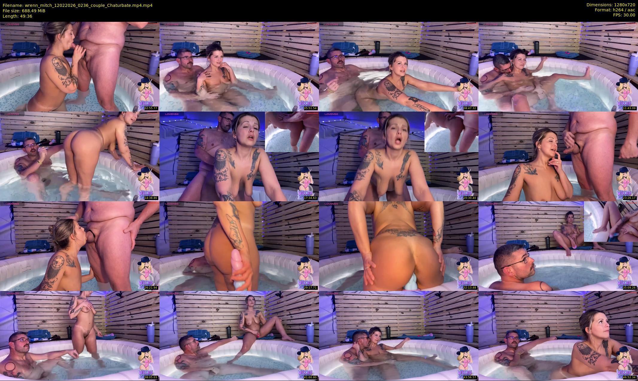 wrenn_mitch — 50 minute Chaturbate couple cam show recording, 720p, Feb 12, 2026
