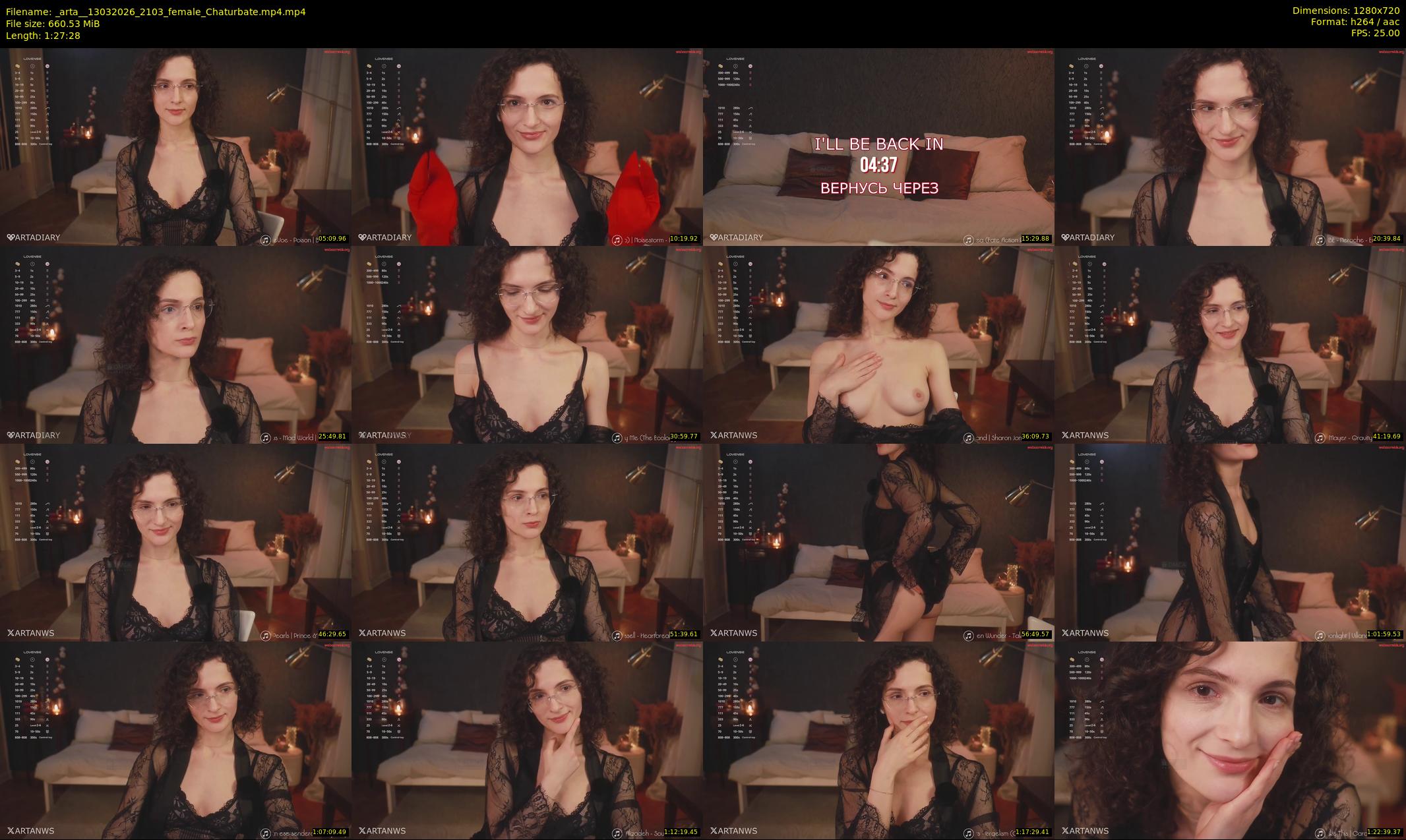 _arta_ — 88 minute Chaturbate female cam show recording, 720p, Mar 13, 2026