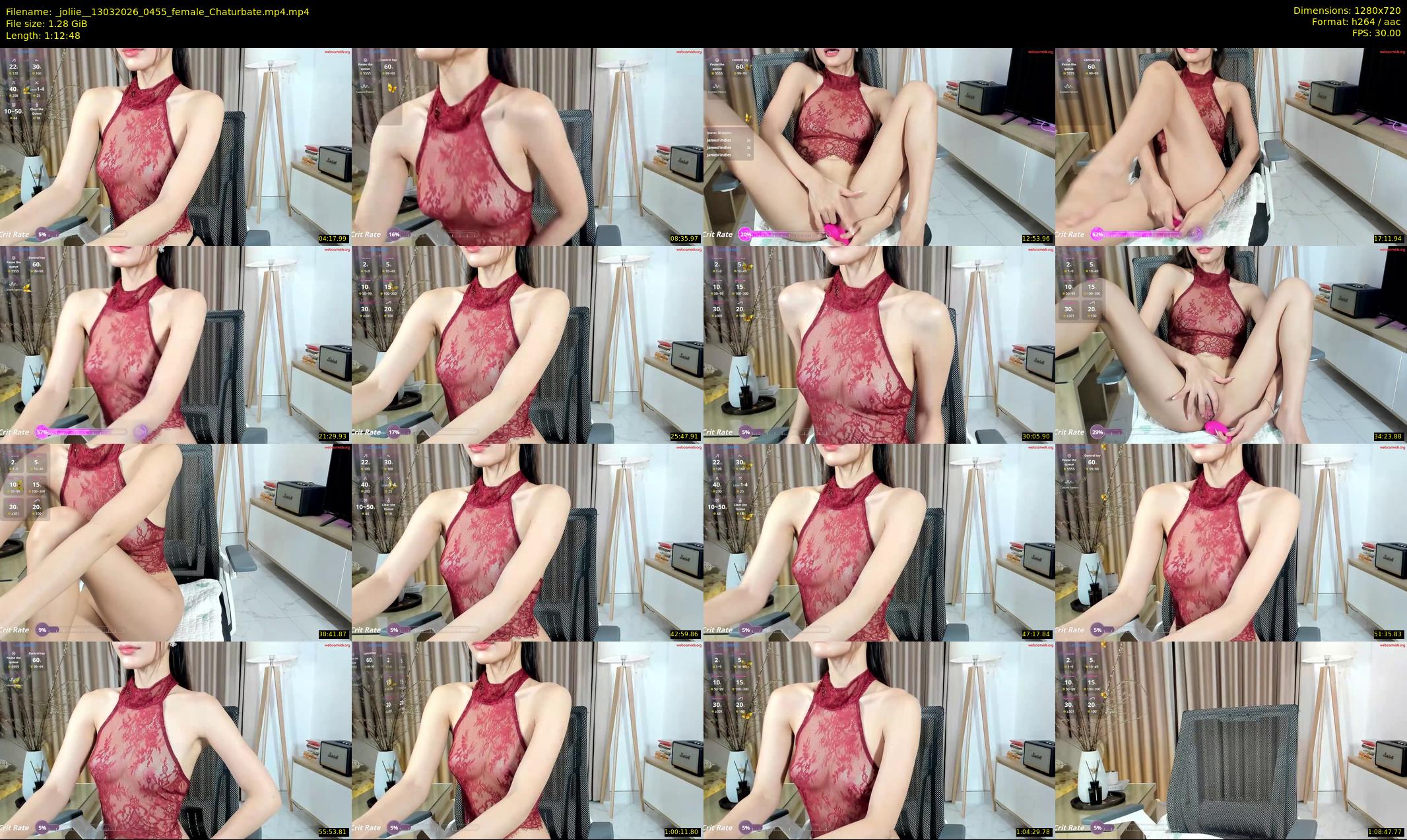_joliie_ — 73 minute Chaturbate female cam show recording, 720p, Mar 13, 2026