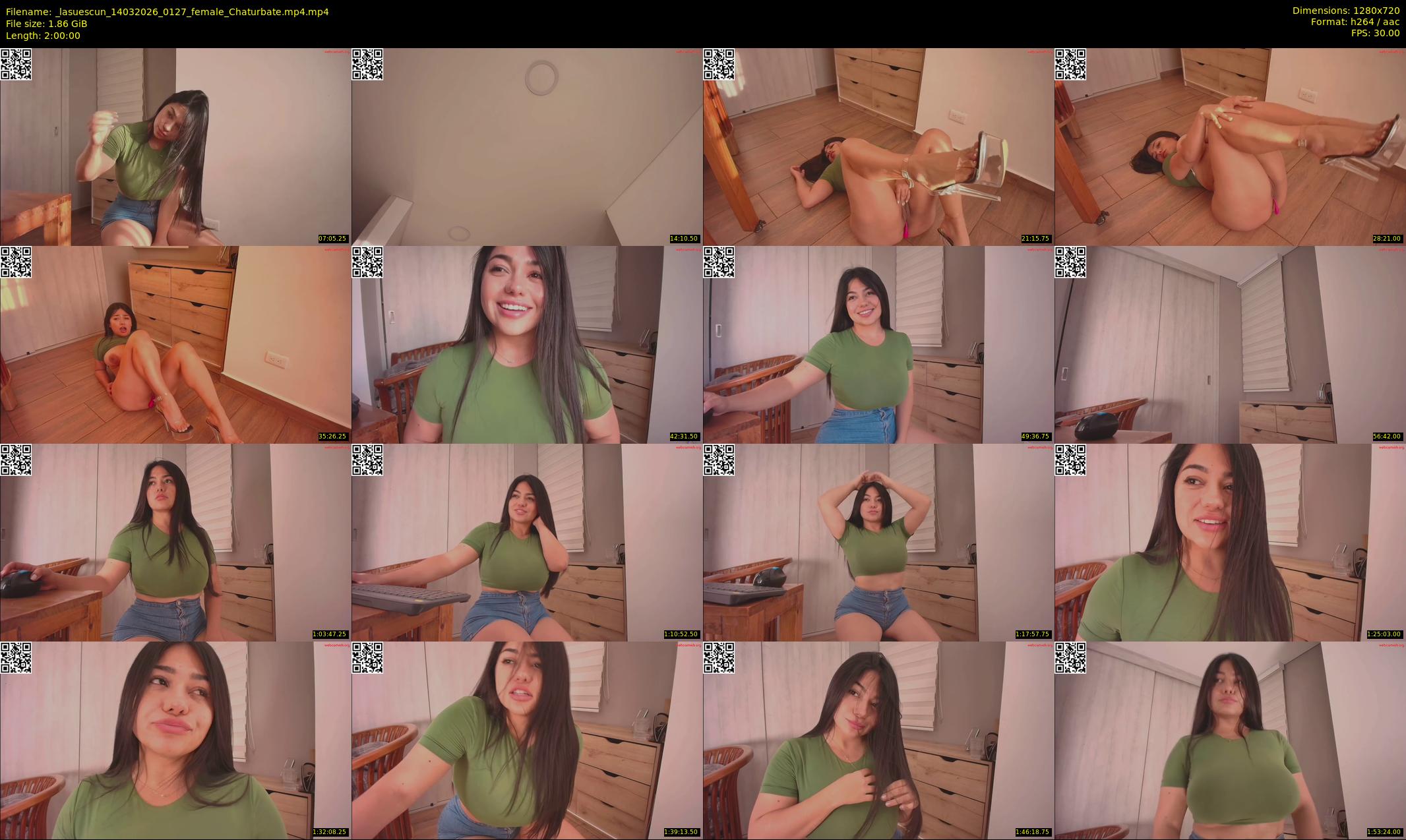 _lasuescun — 120 minute Chaturbate female cam show recording, 720p, Mar 14, 2026