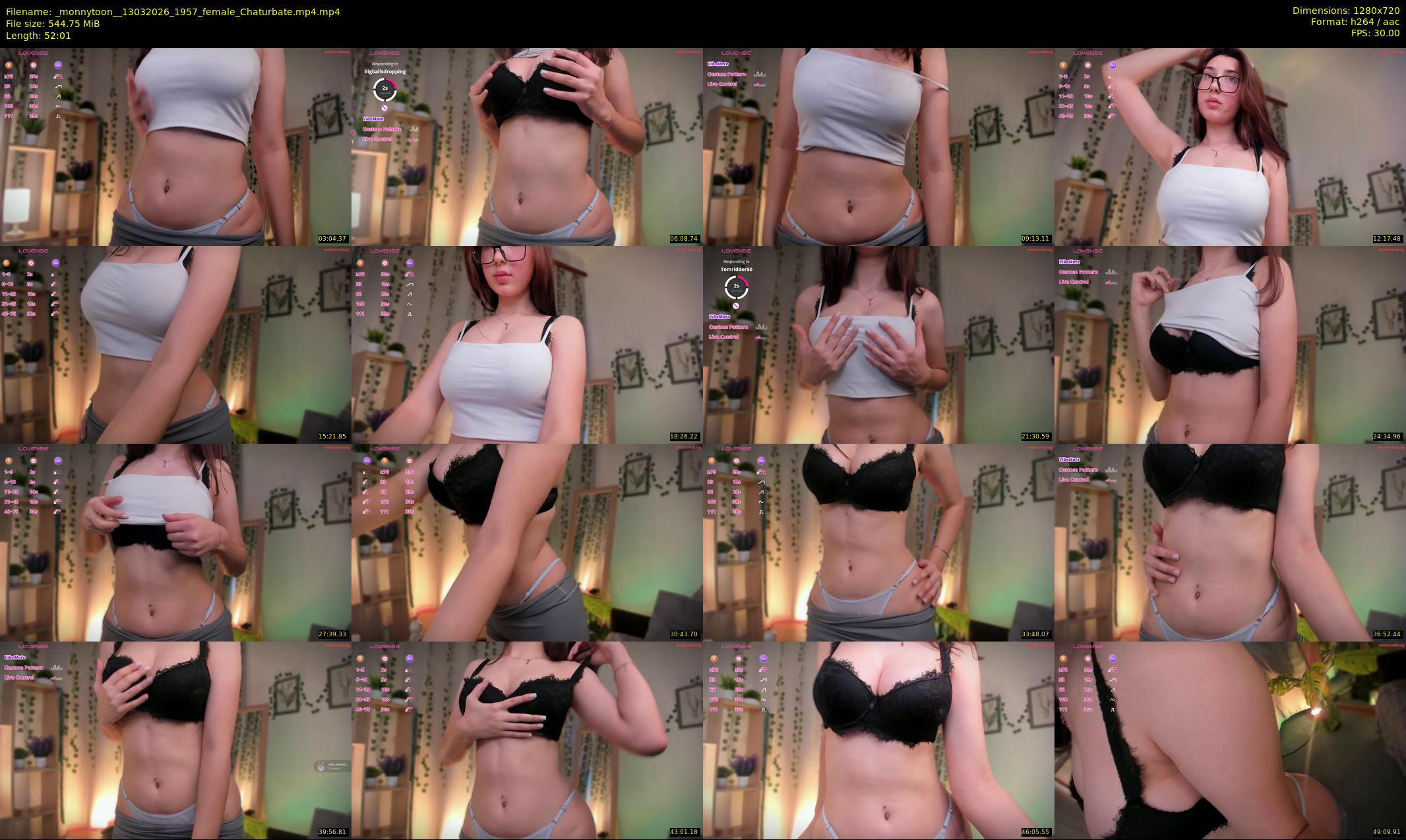 _monnytoon_ — 53 minute Chaturbate female cam show recording, 720p, Mar 13, 2026