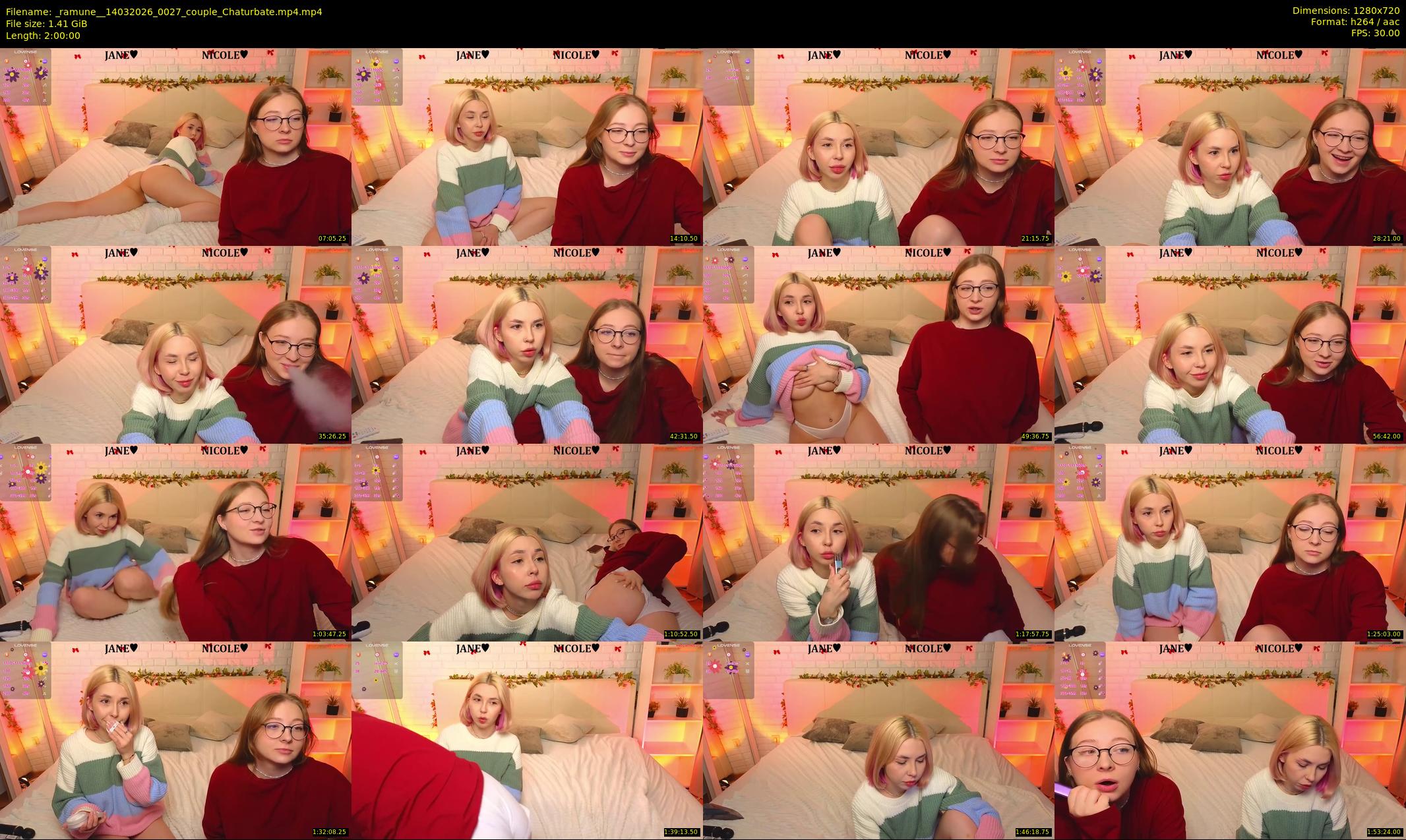 _ramune_ — 120 minute Chaturbate couple cam show recording, 720p, Mar 14, 2026