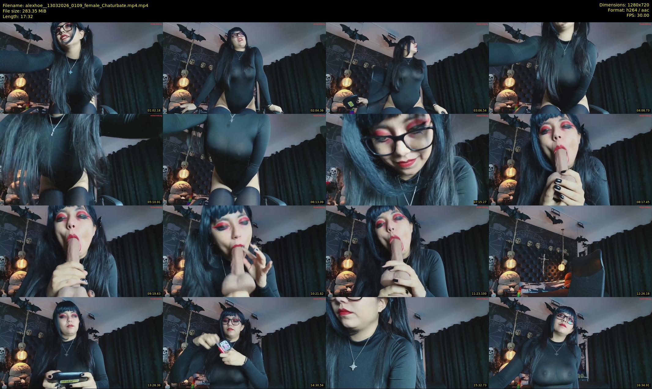 alexhoe_ — 18 minute Chaturbate female cam show recording, 720p, Mar 13, 2026