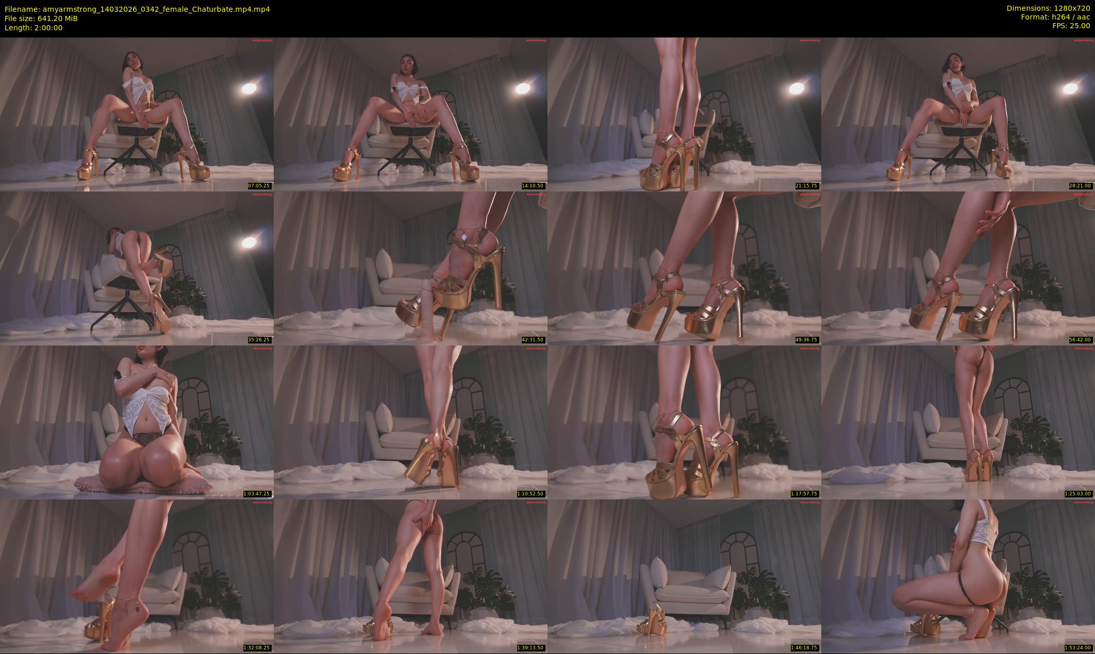 amyarmstrong — 120 minute Chaturbate female cam show recording, 720p, Mar 14, 2026