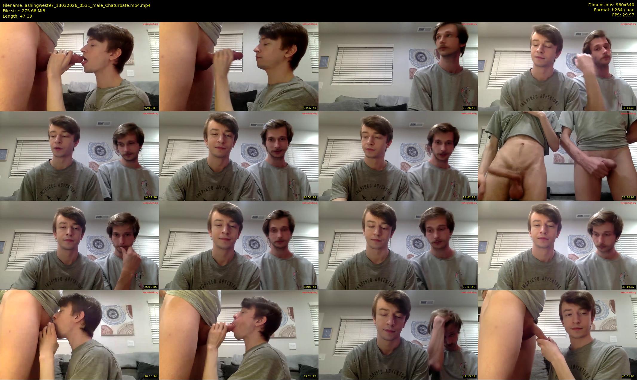 ashingwest97 — 48 minute Chaturbate male cam show recording, 480p, Mar 13, 2026