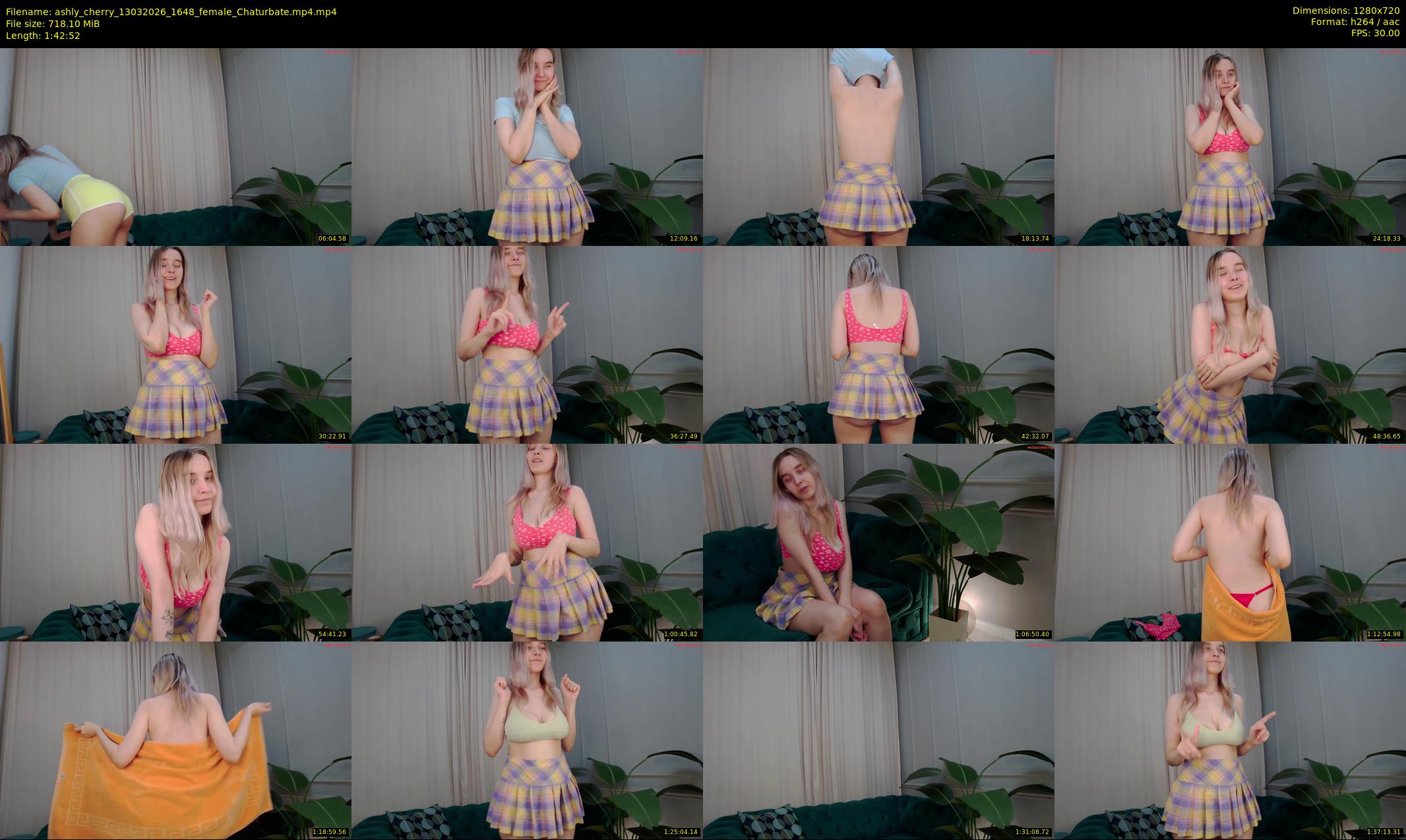 ashly_cherry — 103 minute Chaturbate female cam show recording, 720p, Mar 13, 2026