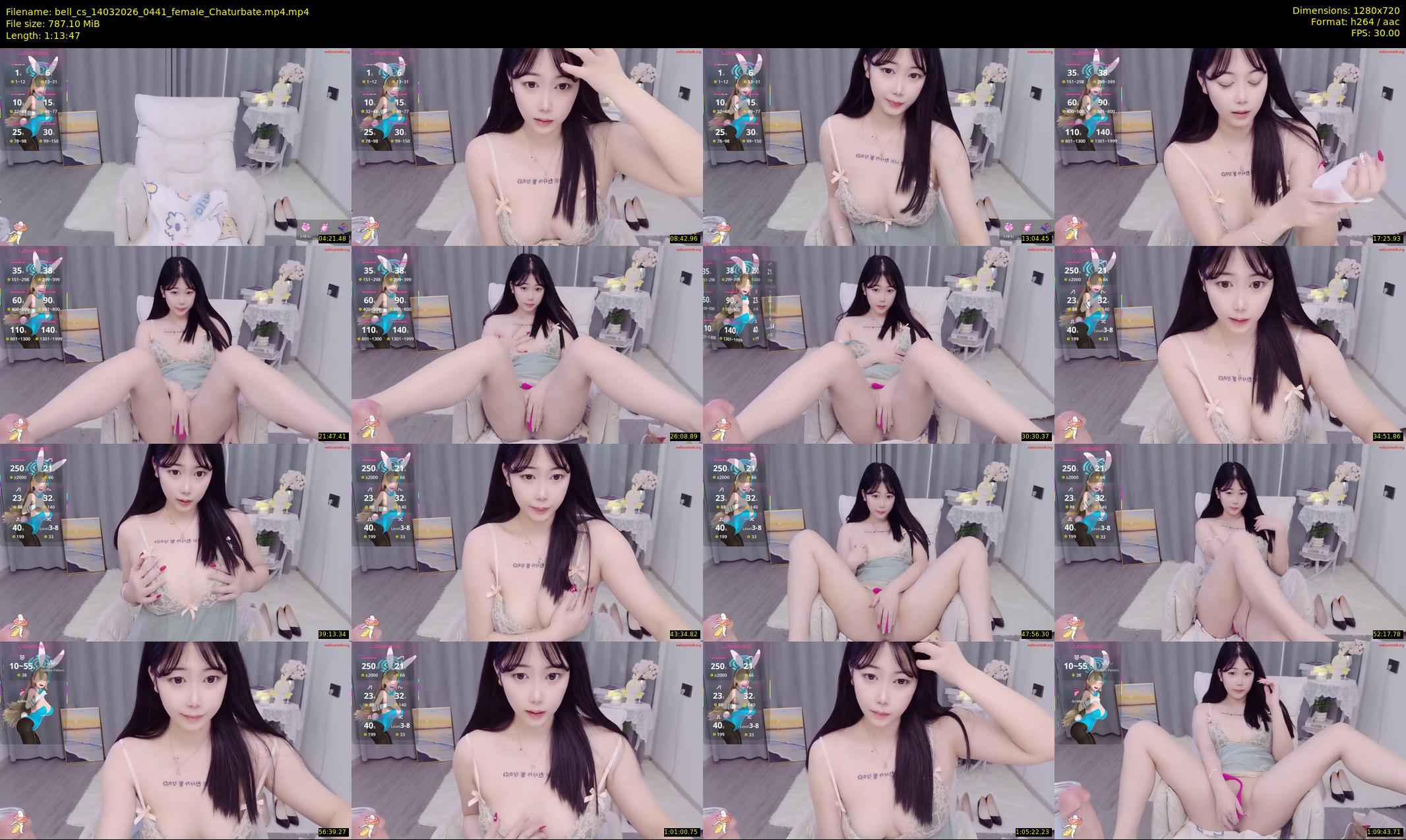 bell_cs — 74 minute Chaturbate female cam show recording, 720p, Mar 14, 2026