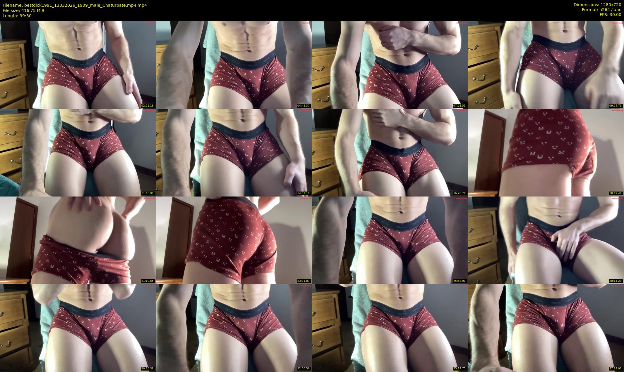 bestdick1991 — 40 minute Chaturbate male cam show recording, 720p, Mar 13, 2026