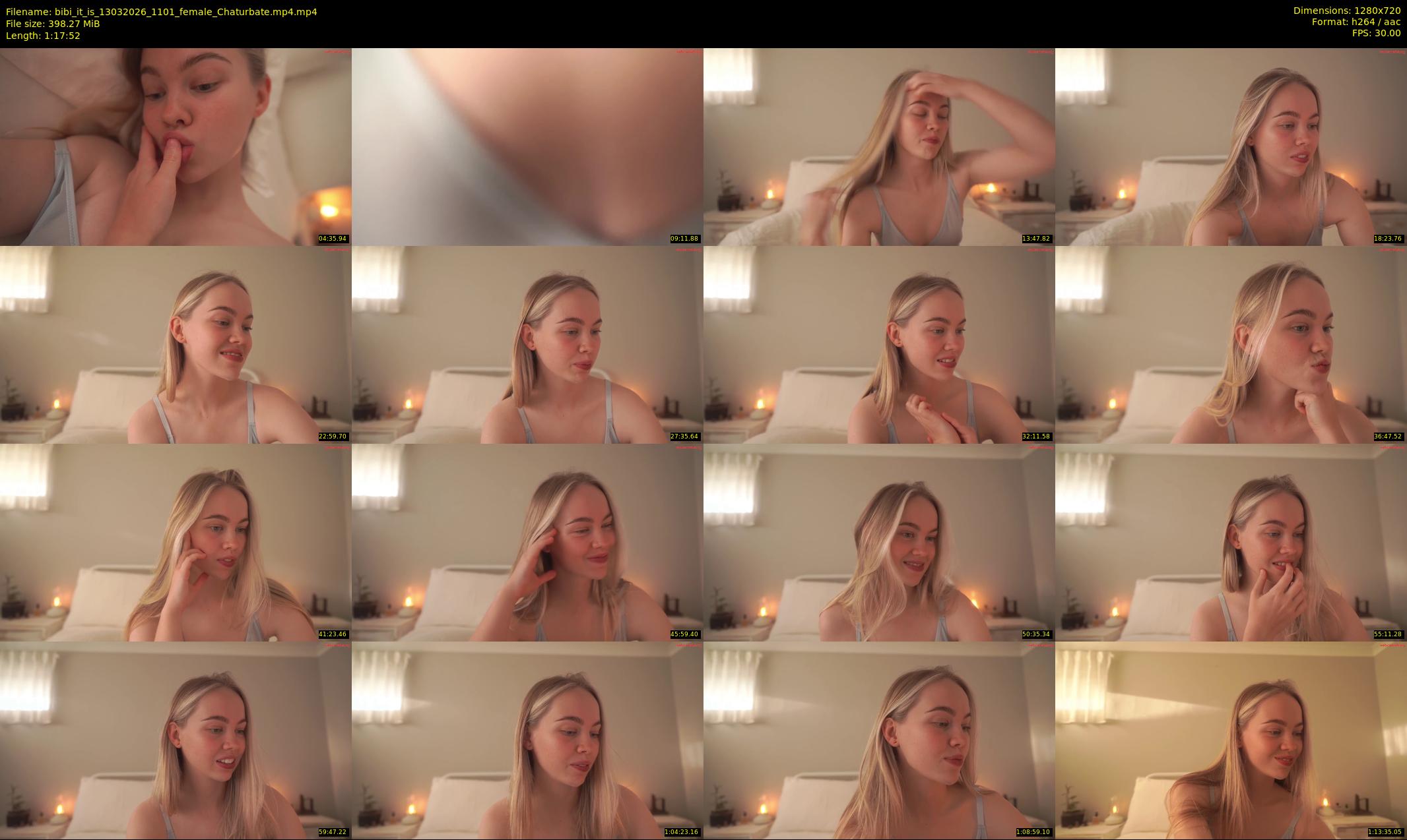 bibi_it_is — 78 minute Chaturbate female cam show recording, 720p, Mar 13, 2026