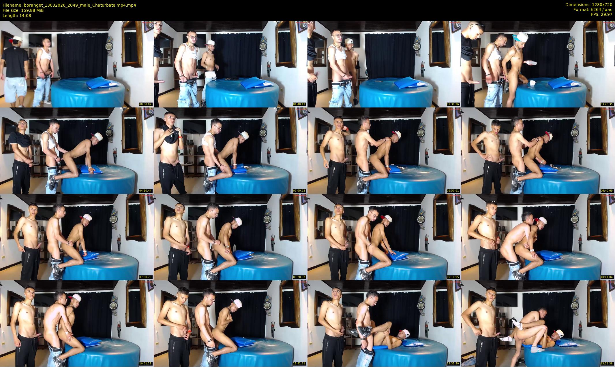 boranget — 15 minute Chaturbate male cam show recording, 720p, Mar 13, 2026