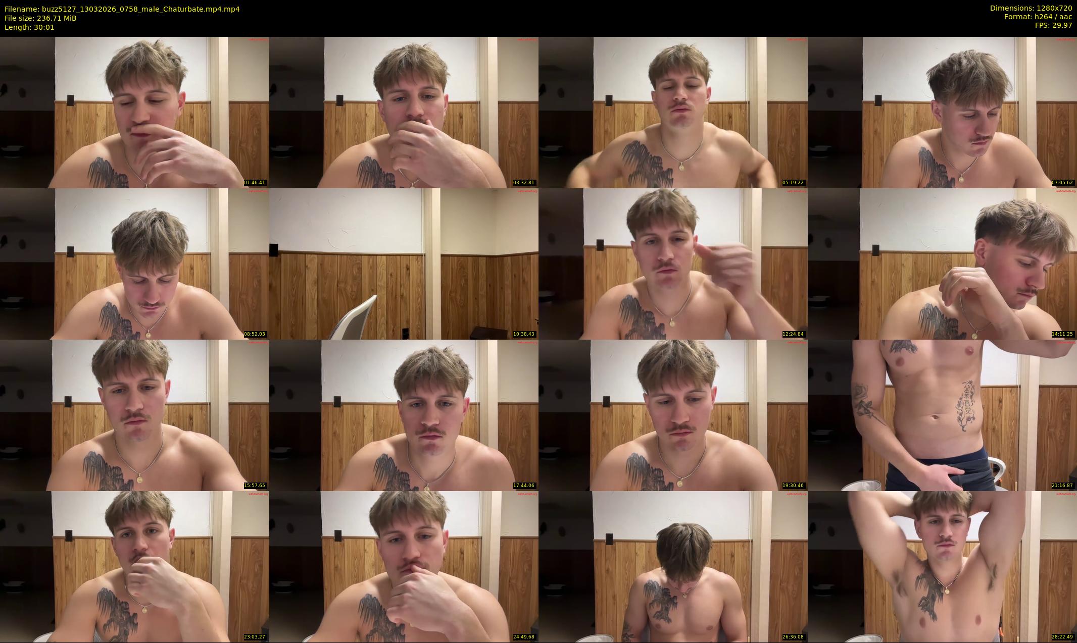 buzz5127 — 31 minute Chaturbate male cam show recording, 720p, Mar 13, 2026