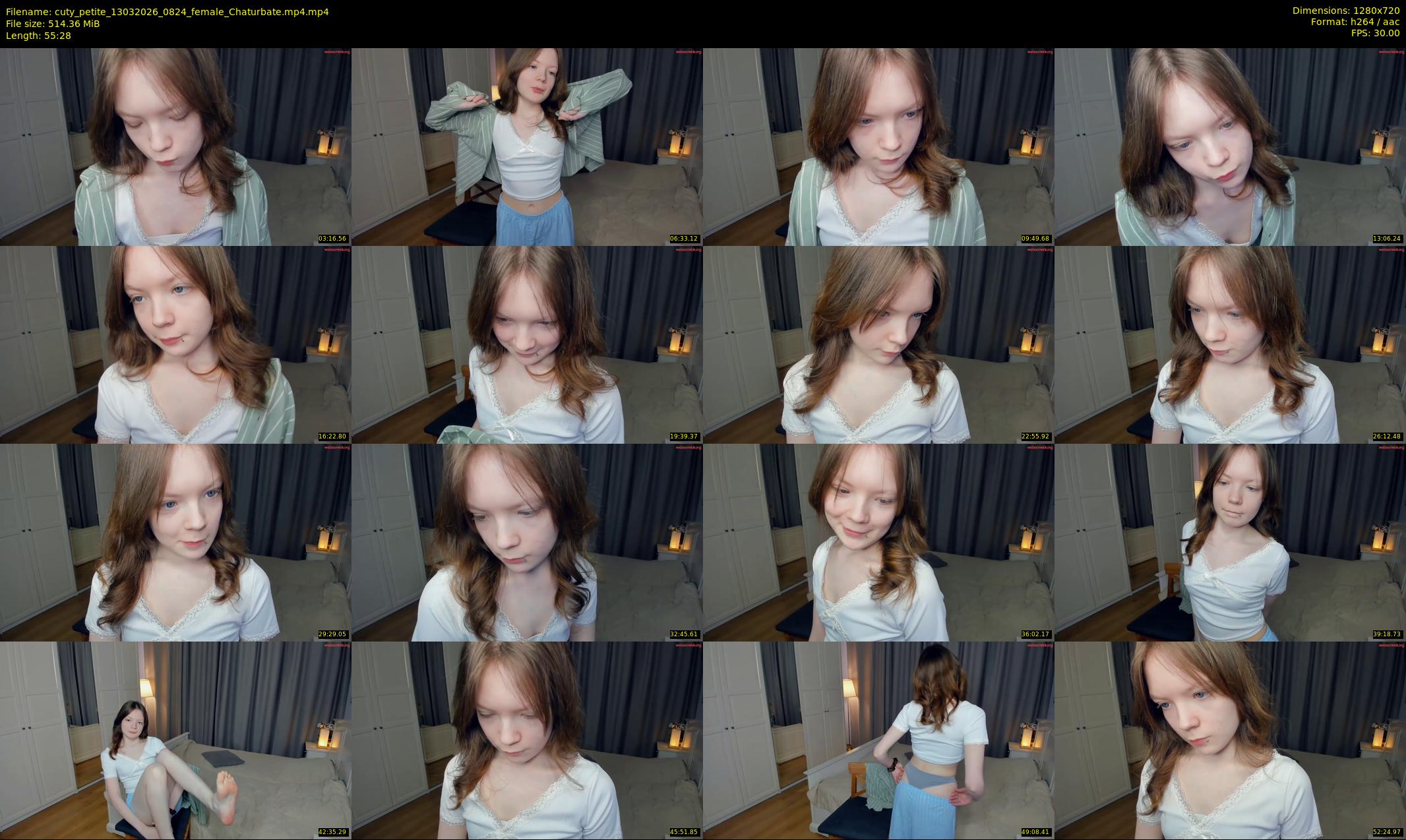 cuty_petite — 56 minute Chaturbate female cam show recording, 720p, Mar 13, 2026