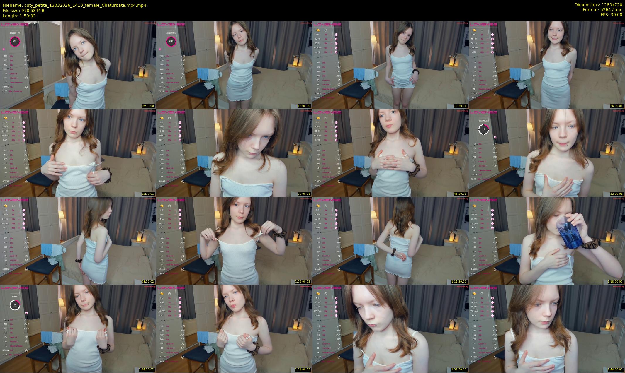 cuty_petite — 111 minute Chaturbate female cam show recording, 720p, Mar 13, 2026