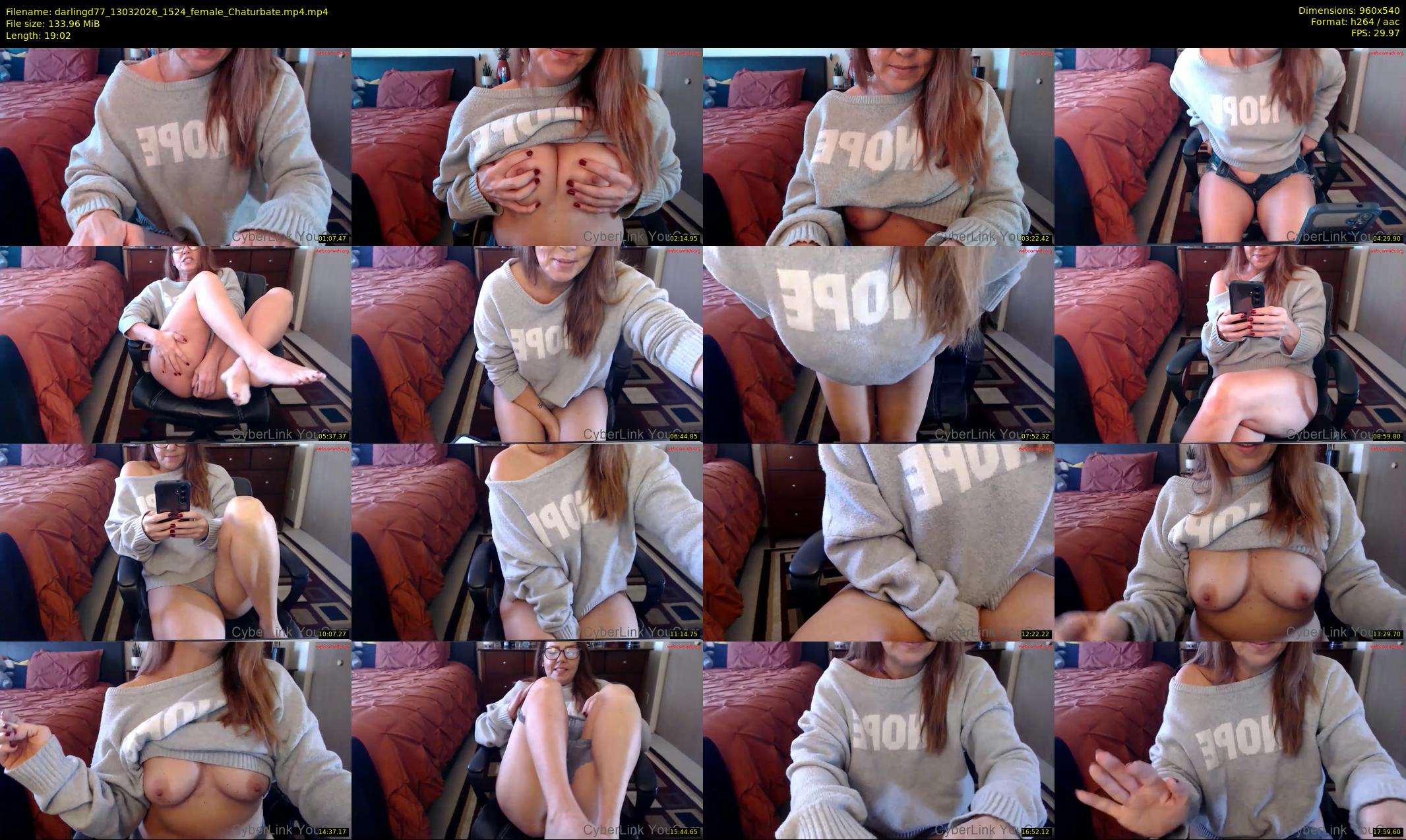 darlingd77 — 20 minute Chaturbate female cam show recording, 480p, Mar 13, 2026