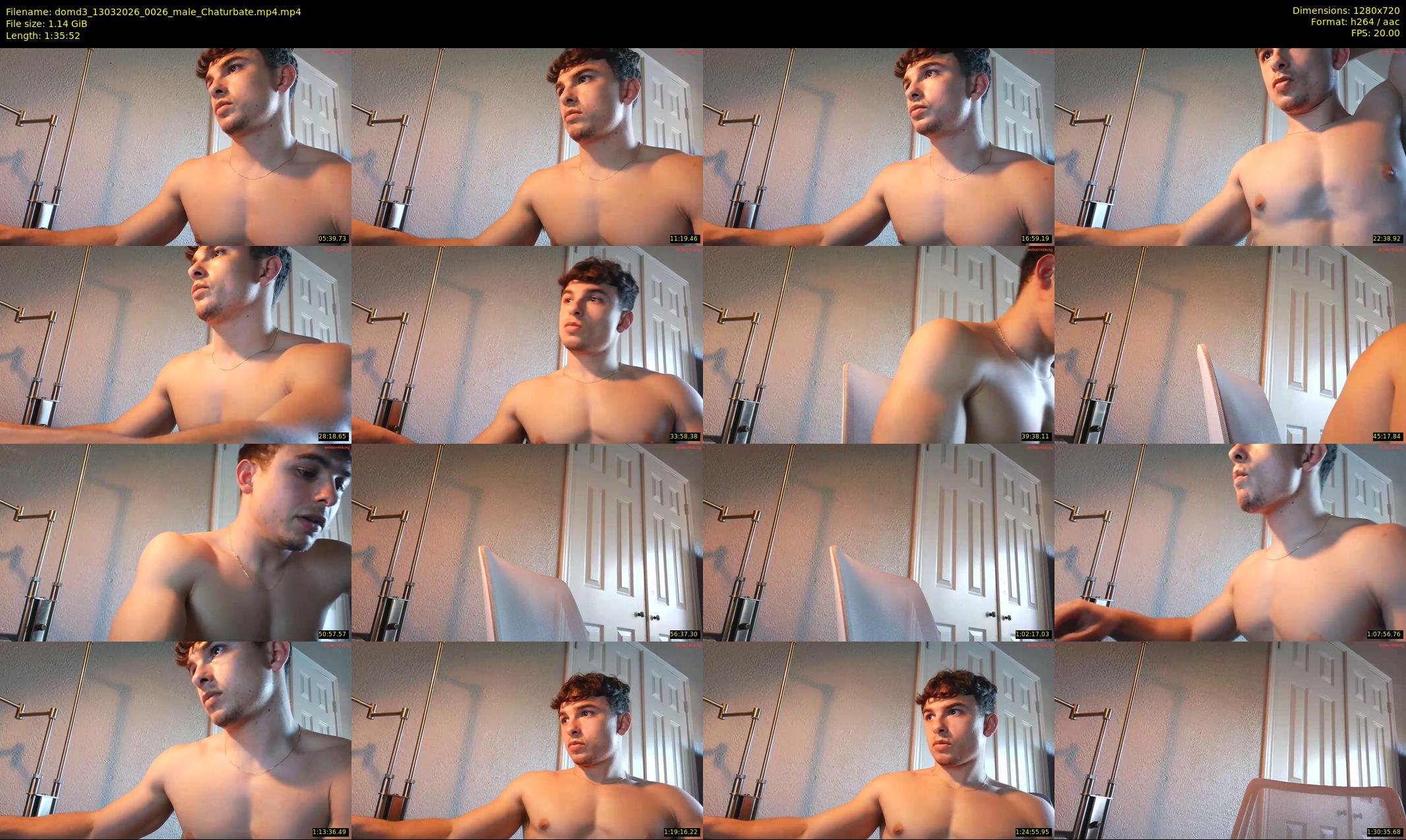 domd3 — 96 minute Chaturbate male cam show recording, 720p, Mar 13, 2026