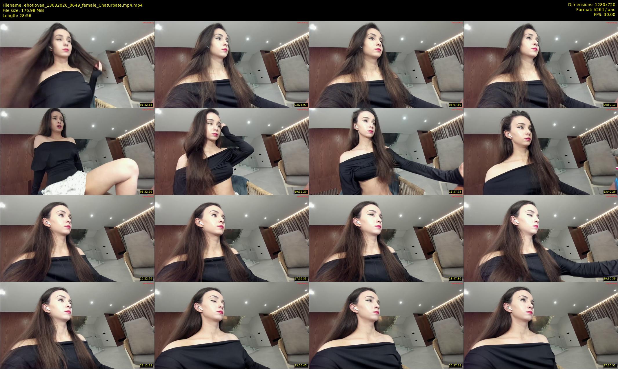 ehotlovea — 29 minute Chaturbate female cam show recording, 720p, Mar 13, 2026