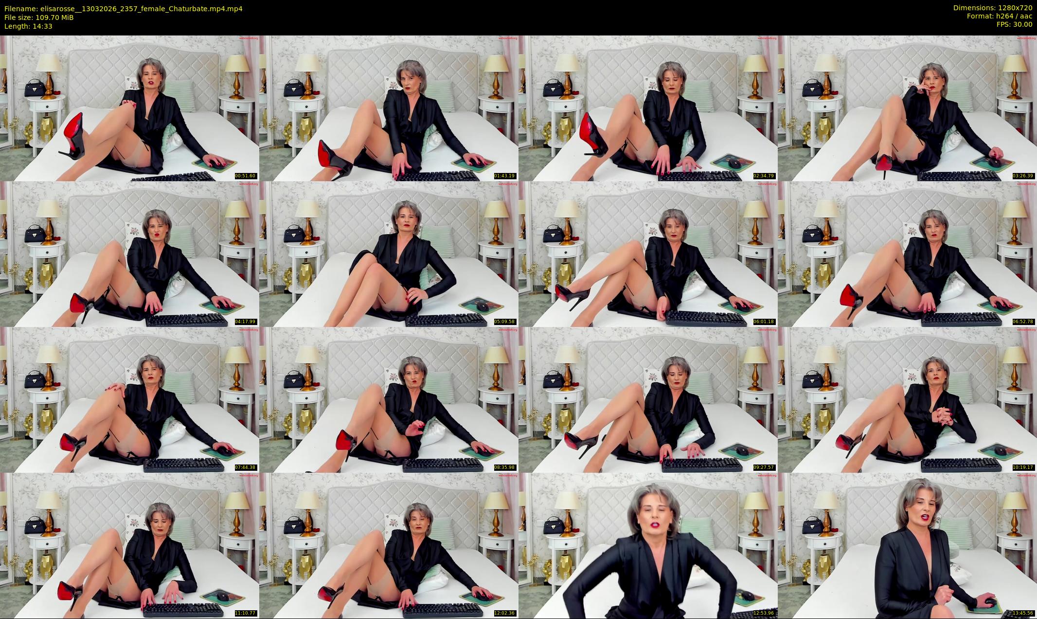elisarosse_ — 15 minute Chaturbate female cam show recording, 720p, Mar 13, 2026