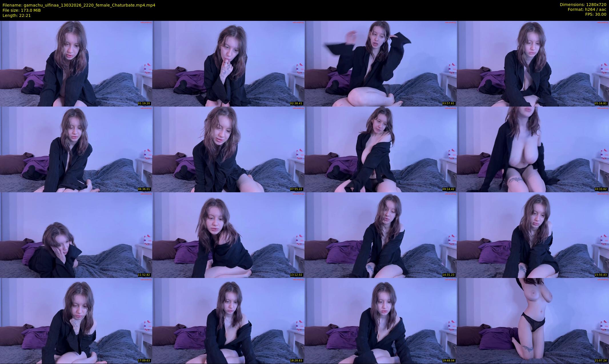 gamachu_ulfinaa — 23 minute Chaturbate female cam show recording, 720p, Mar 13, 2026