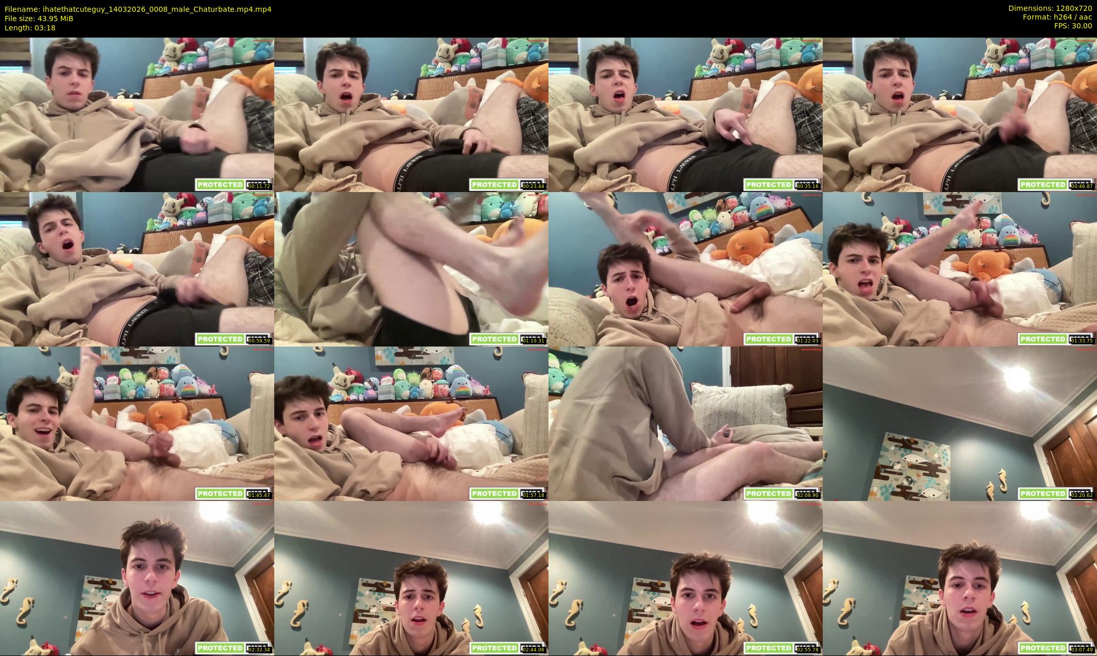 ihatethatcuteguy — 4 minute Chaturbate male cam show recording, 720p, Mar 14, 2026