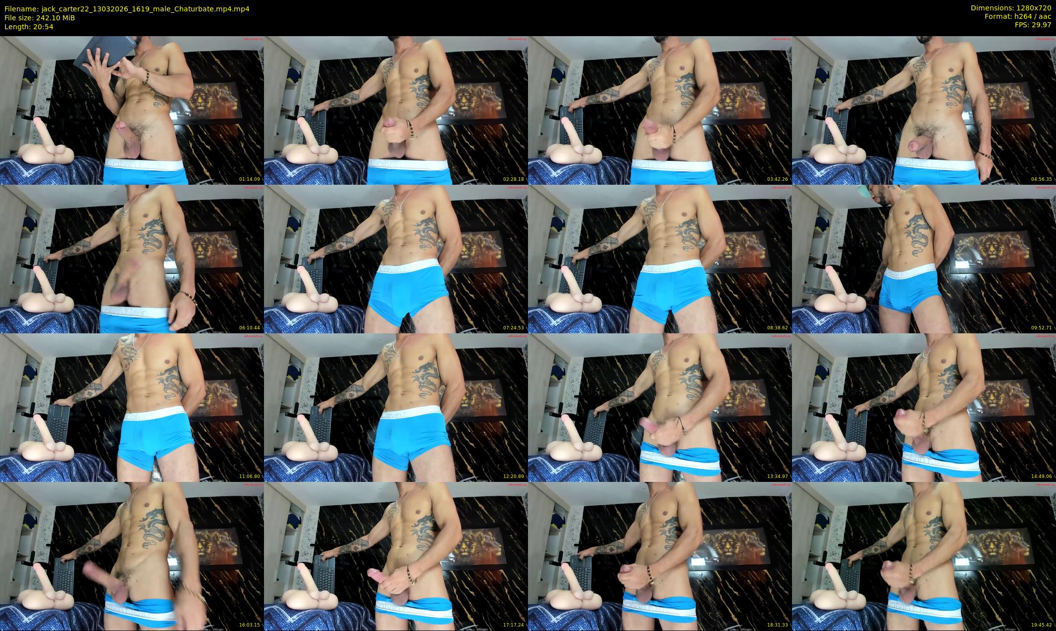 jack_carter22 — 21 minute Chaturbate male cam show recording, 720p, Mar 13, 2026