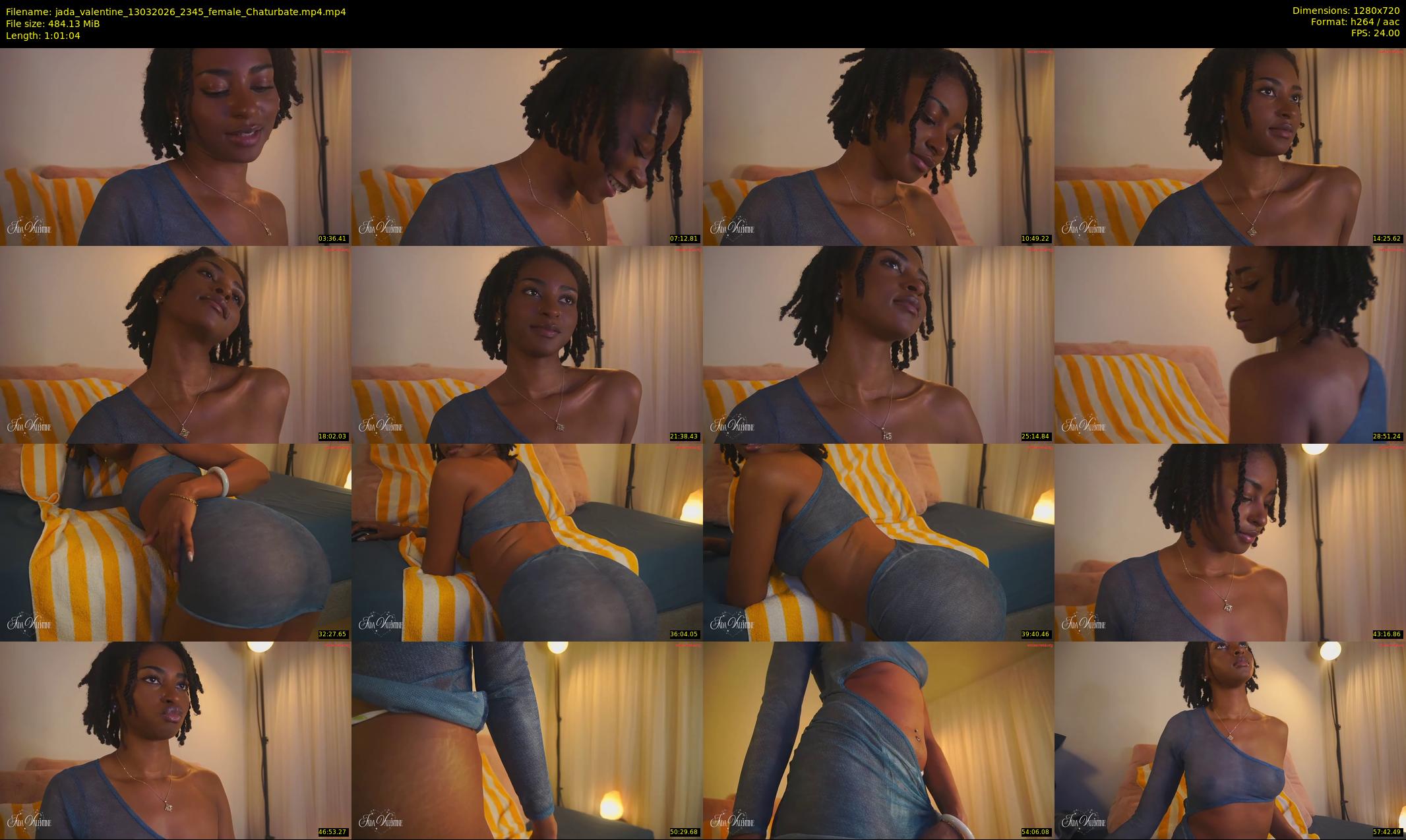 jada_valentine — 62 minute Chaturbate female cam show recording, 720p, Mar 13, 2026