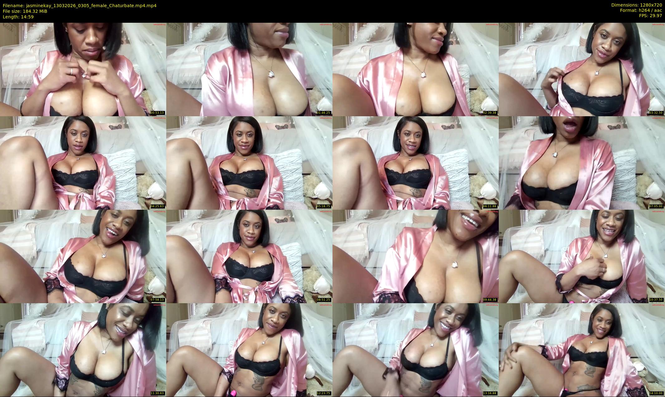 jasminekay — 15 minute Chaturbate female cam show recording, 720p, Mar 13, 2026