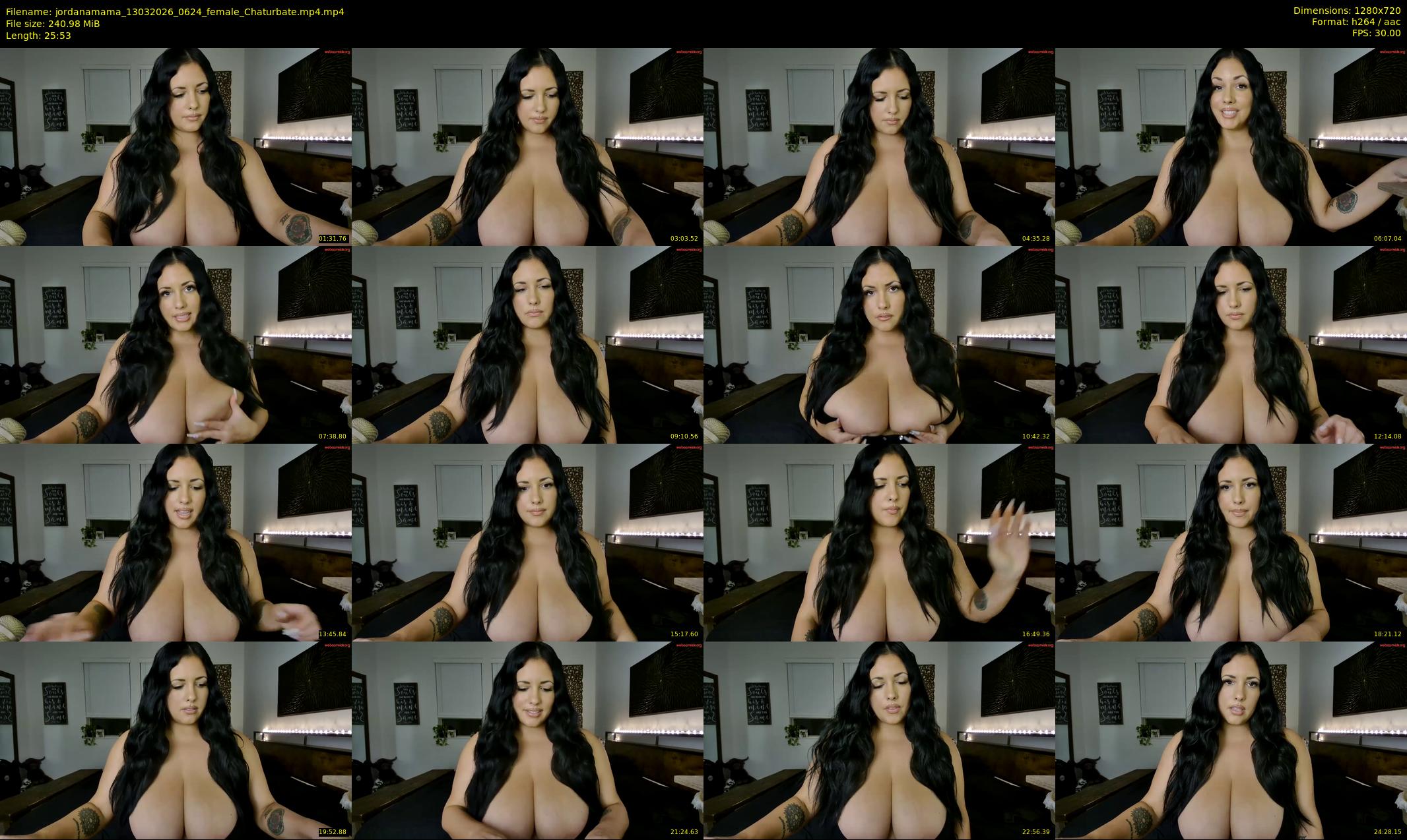 jordanamama — 26 minute Chaturbate couple cam show recording, 720p, Mar 13, 2026