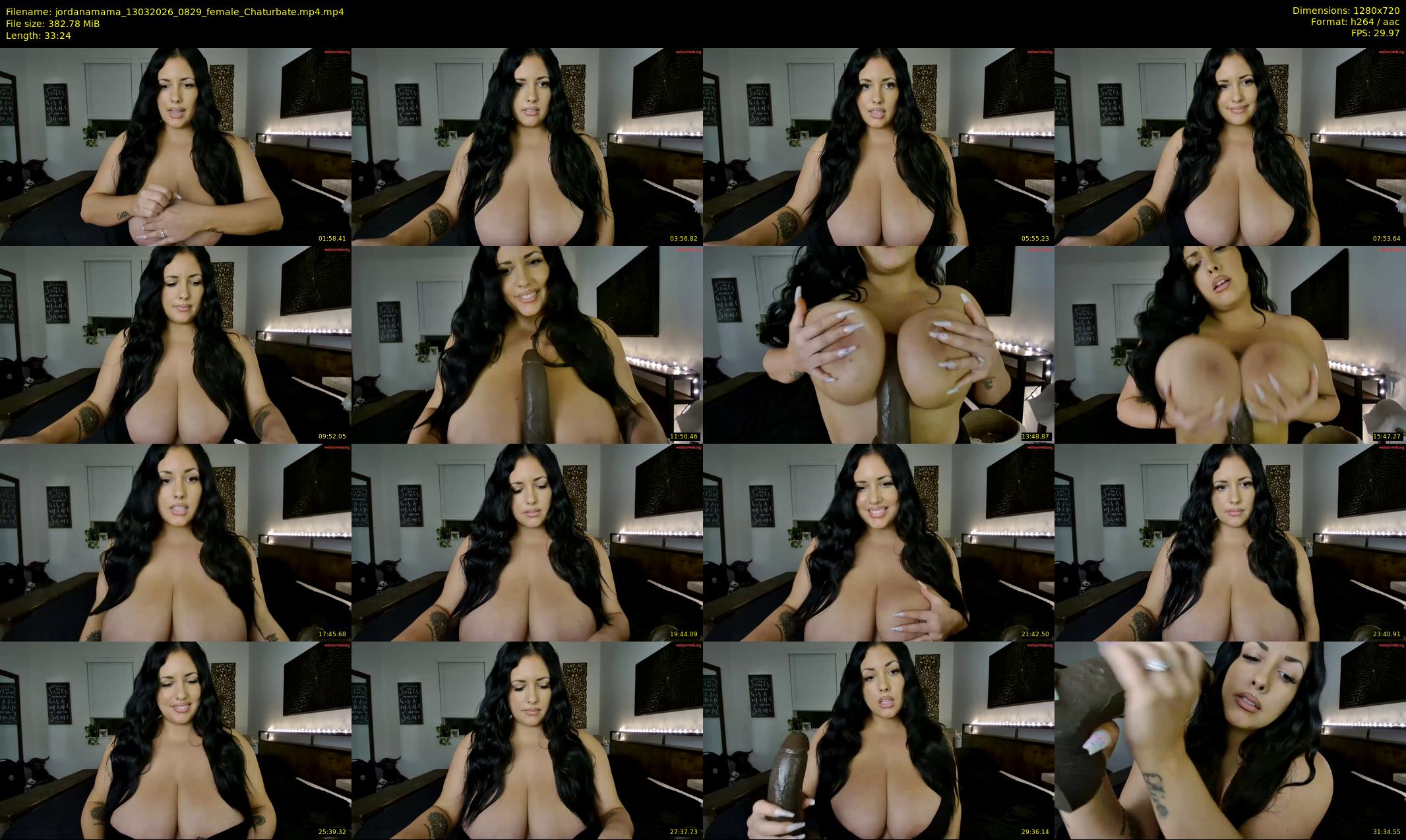 jordanamama — 34 minute Chaturbate couple cam show recording, 720p, Mar 13, 2026