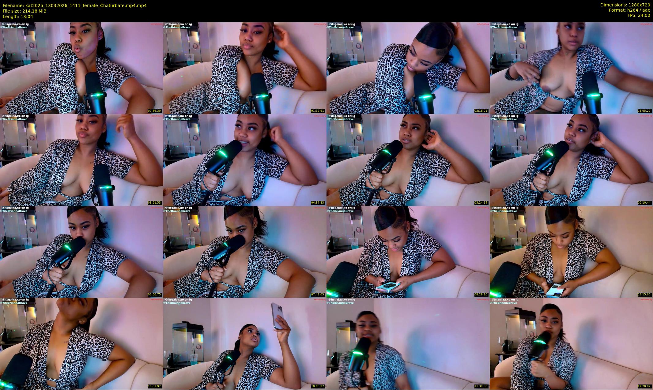 kat2025 — 14 minute Chaturbate female cam show recording, 720p, Mar 13, 2026